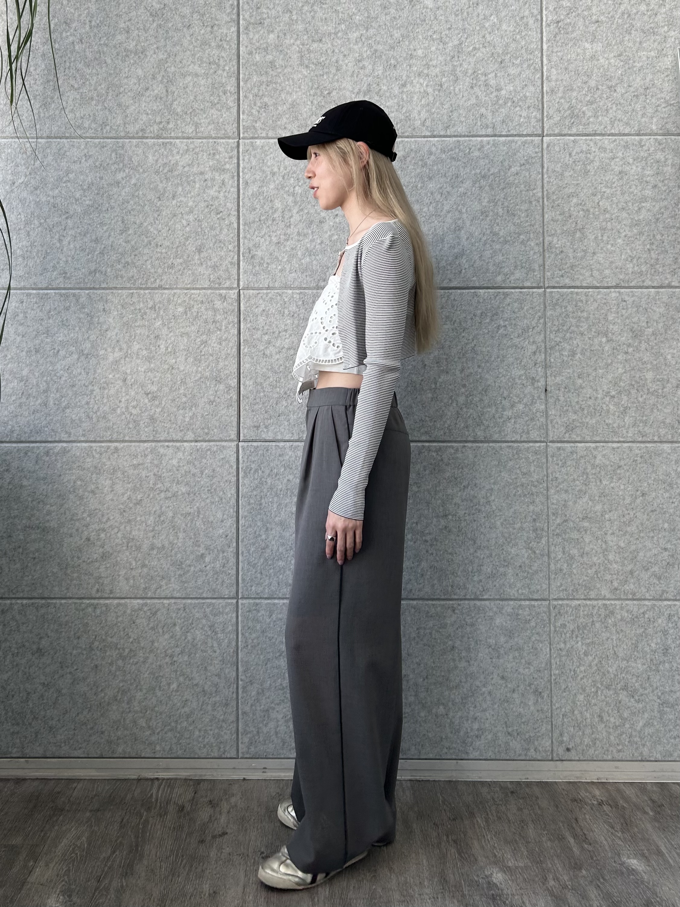 honoka Aさんの「CODE A｜【Re】stretch hook cardigan」を使ったコーディネート