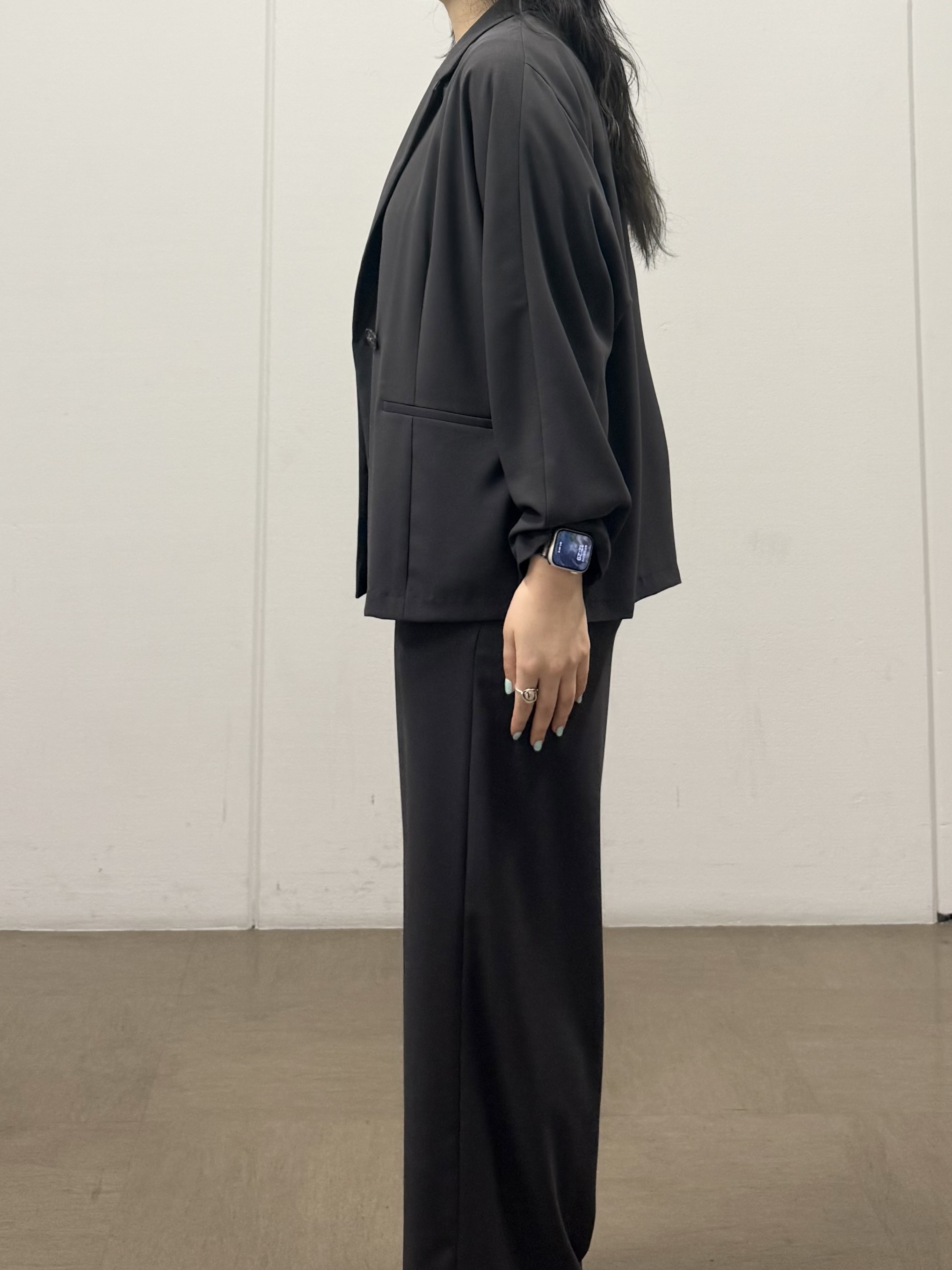 mizukiさんの「INDIVI｜【接触冷感／透湿／着る日傘】ドルマンダブルジャケット」を使ったコーディネート