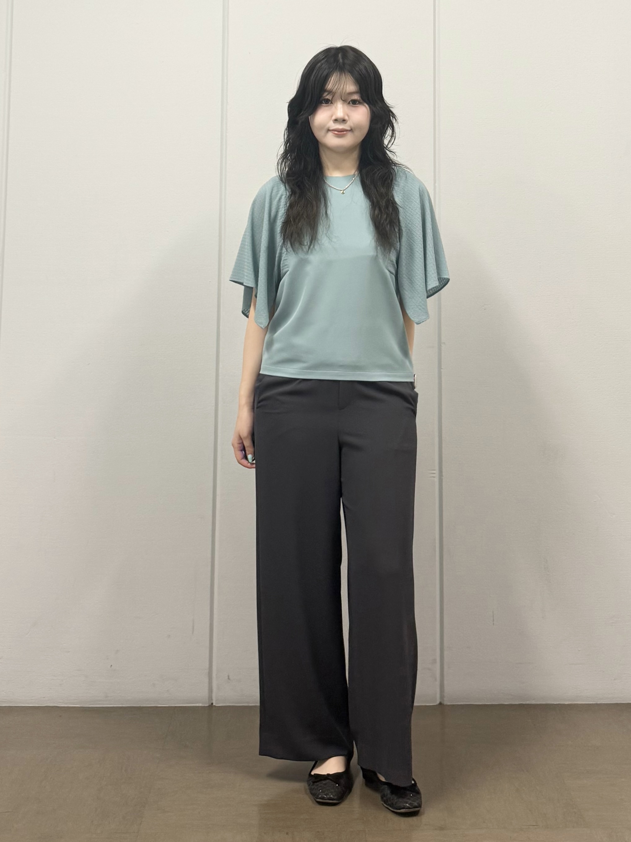 mizukiさんの「INDIVI｜【接触冷感／透湿／着る日傘】ドルマンダブルジャケット」を使ったコーディネート
