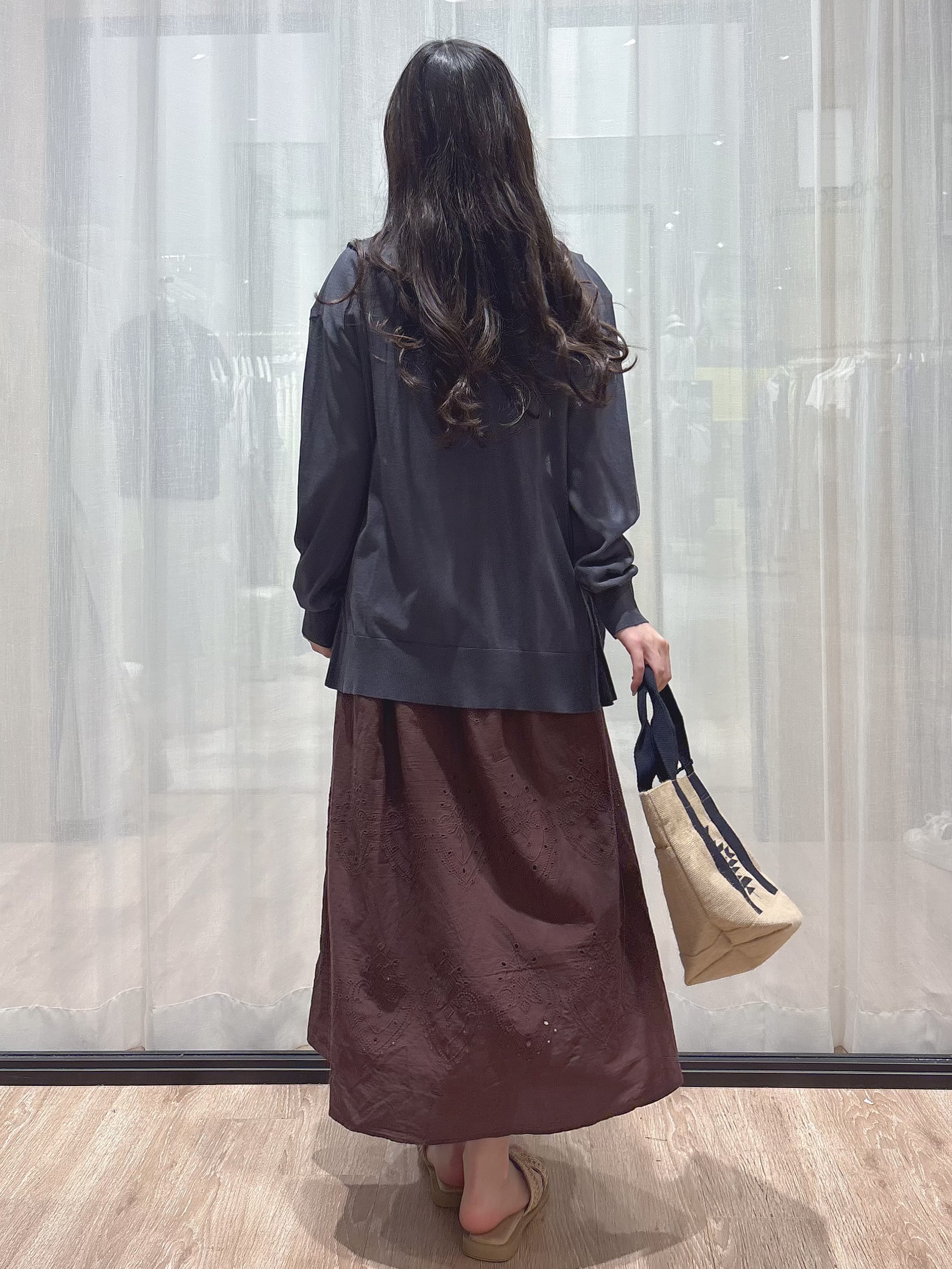 ぞうげさんの「OPAQUE.CLIP｜【接触冷感】ニットカーディガン《洗濯機OK／抗ピリング》」を使ったコーディネート