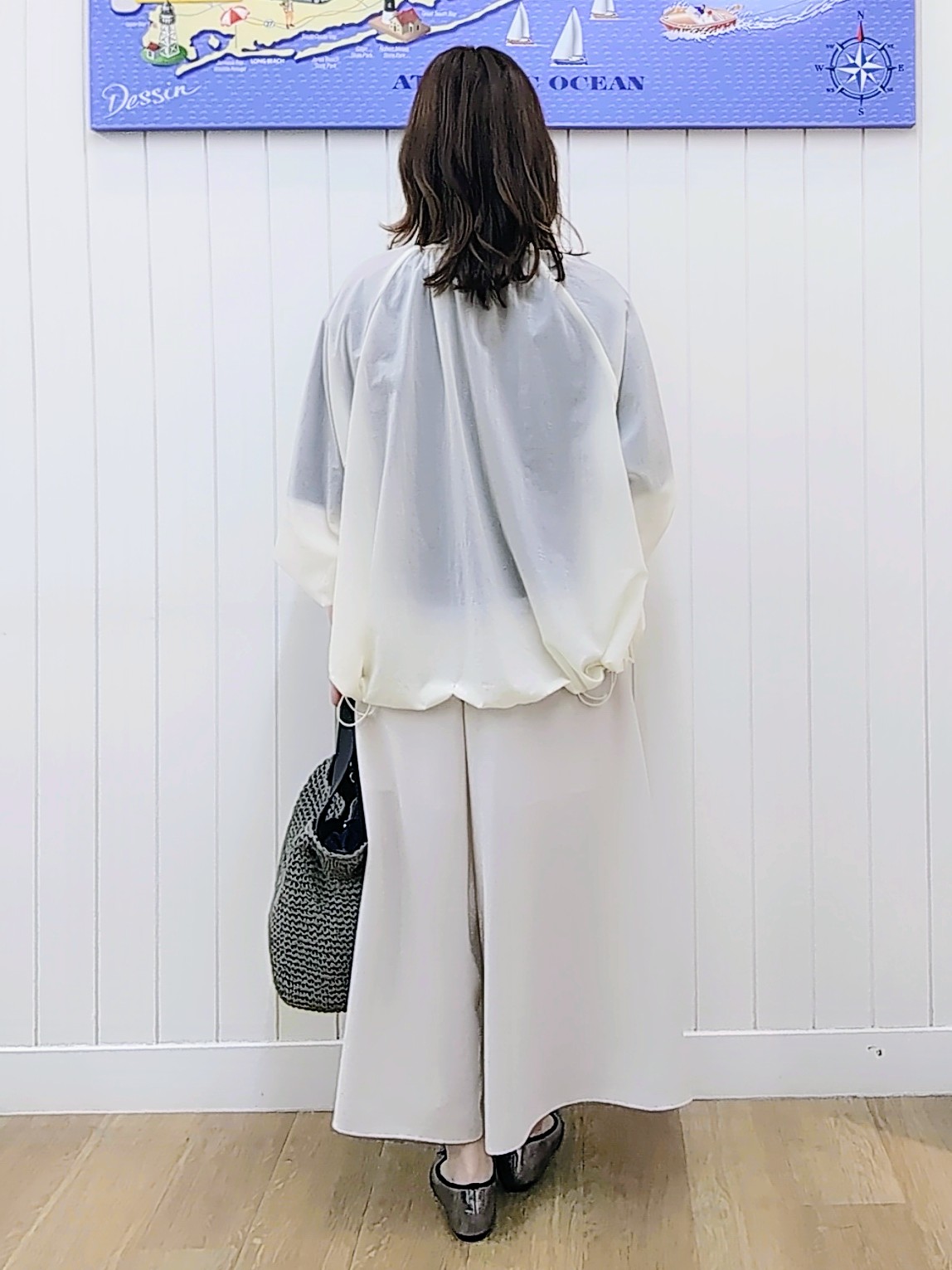 itoさんの「Dessin｜【洗える】シアーナイロンジップブルゾン」を使ったコーディネート