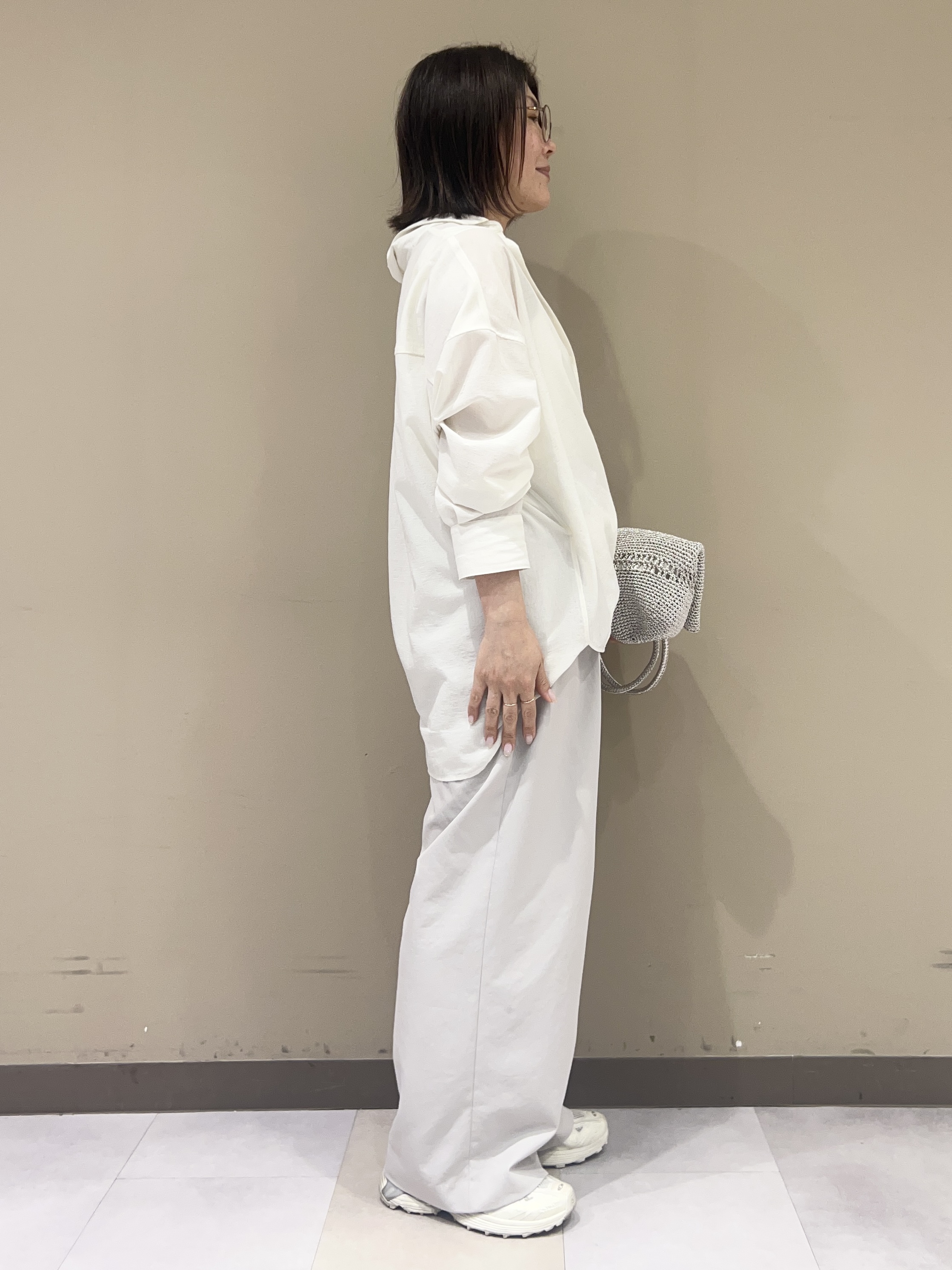 fukuさんの「UNTITLED｜◆【2WAY/マシンウォッシャブル】カシュクールデザインシャツ」を使ったコーディネート