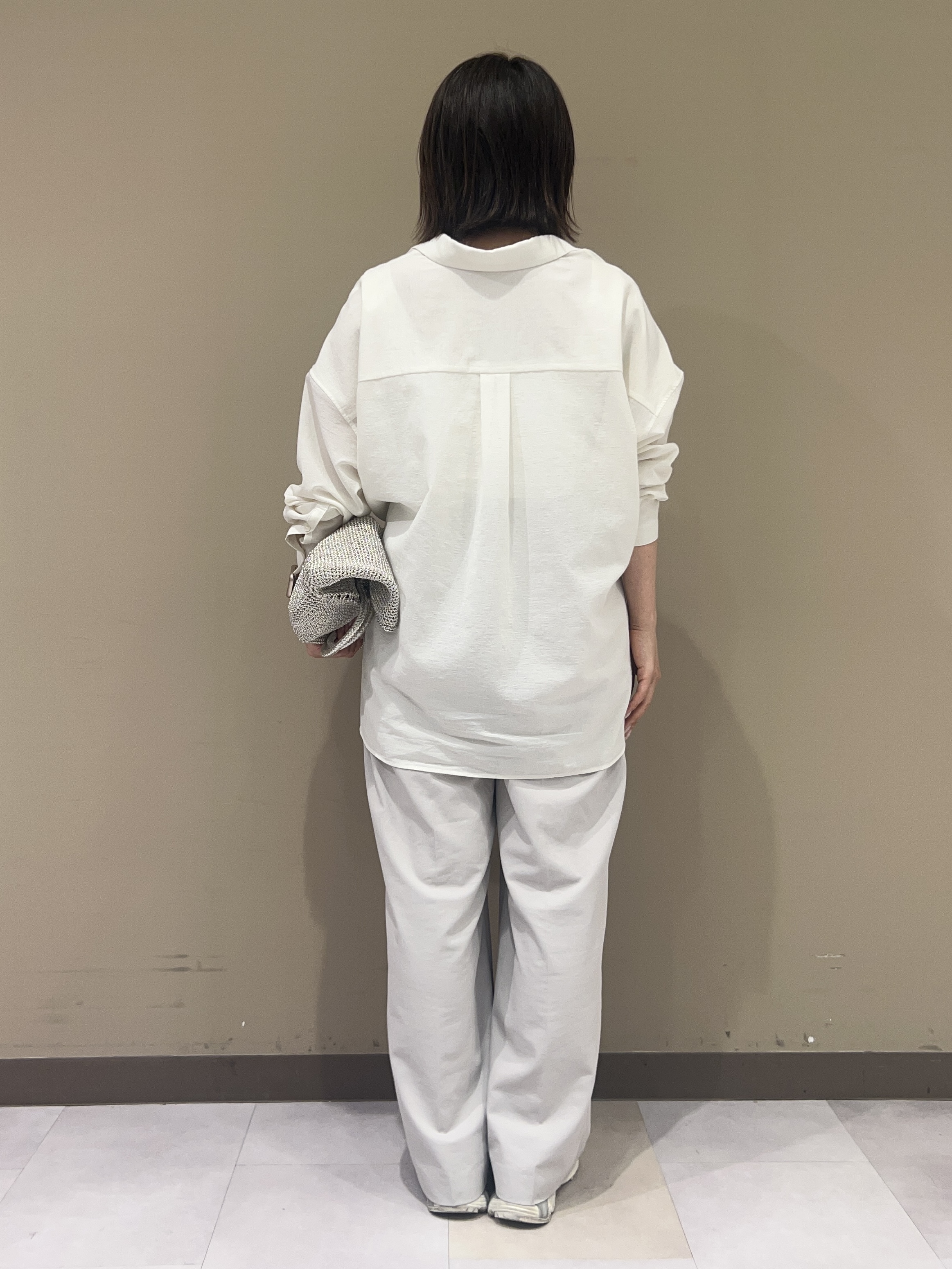 fukuさんの「UNTITLED｜◆【2WAY/マシンウォッシャブル】カシュクールデザインシャツ」を使ったコーディネート