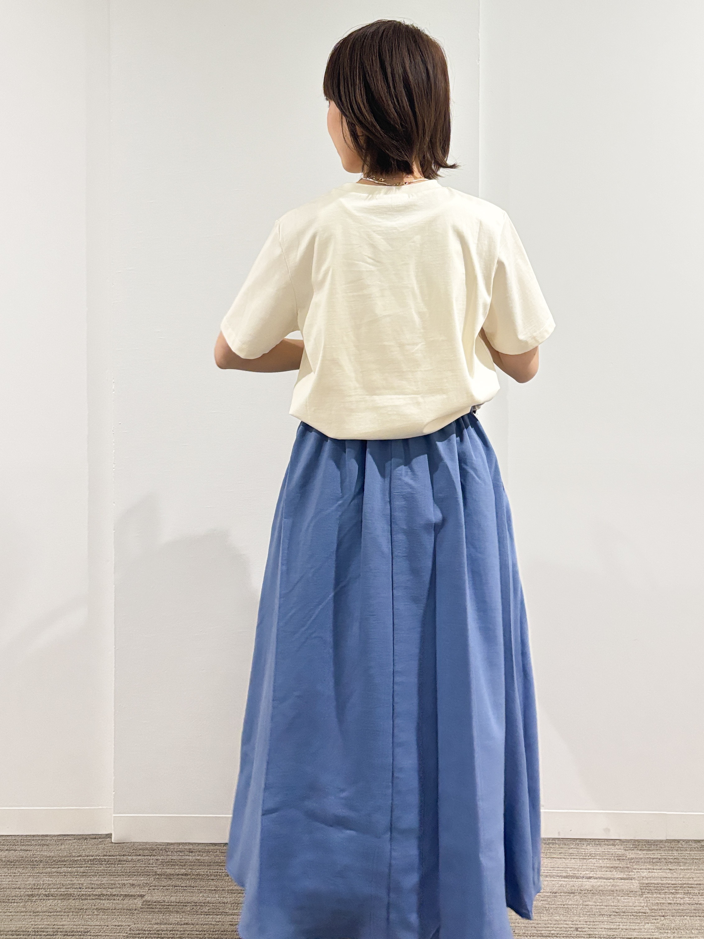 kumiさんの「OPAQUE.CLIP｜アソートロゴTシャツ【洗濯機OK】」を使ったコーディネート