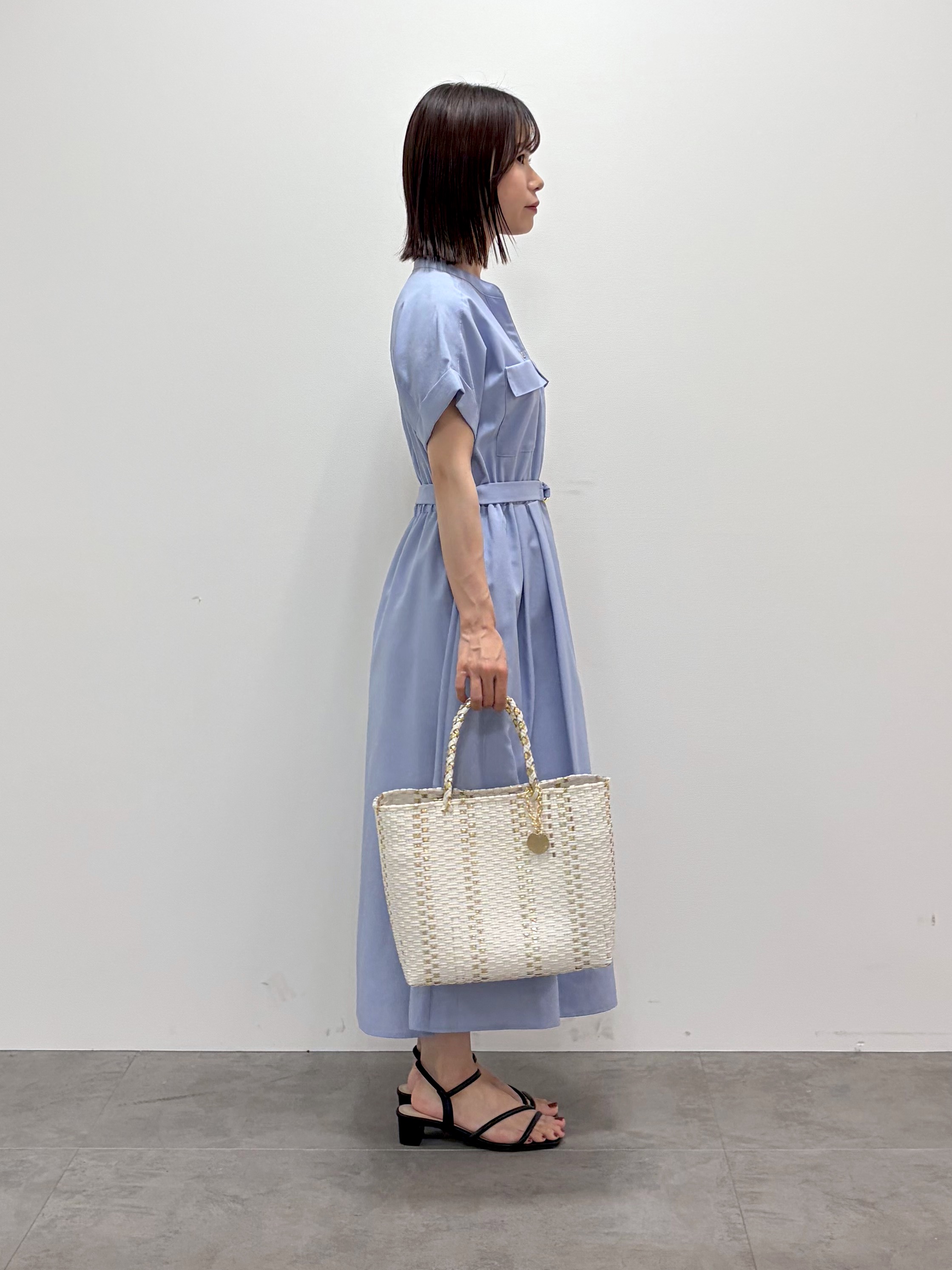 kozuさんの「index｜【接触冷感】ビジューボタンカーディガン《抗ピリング／洗濯機OK》」を使ったコーディネート
