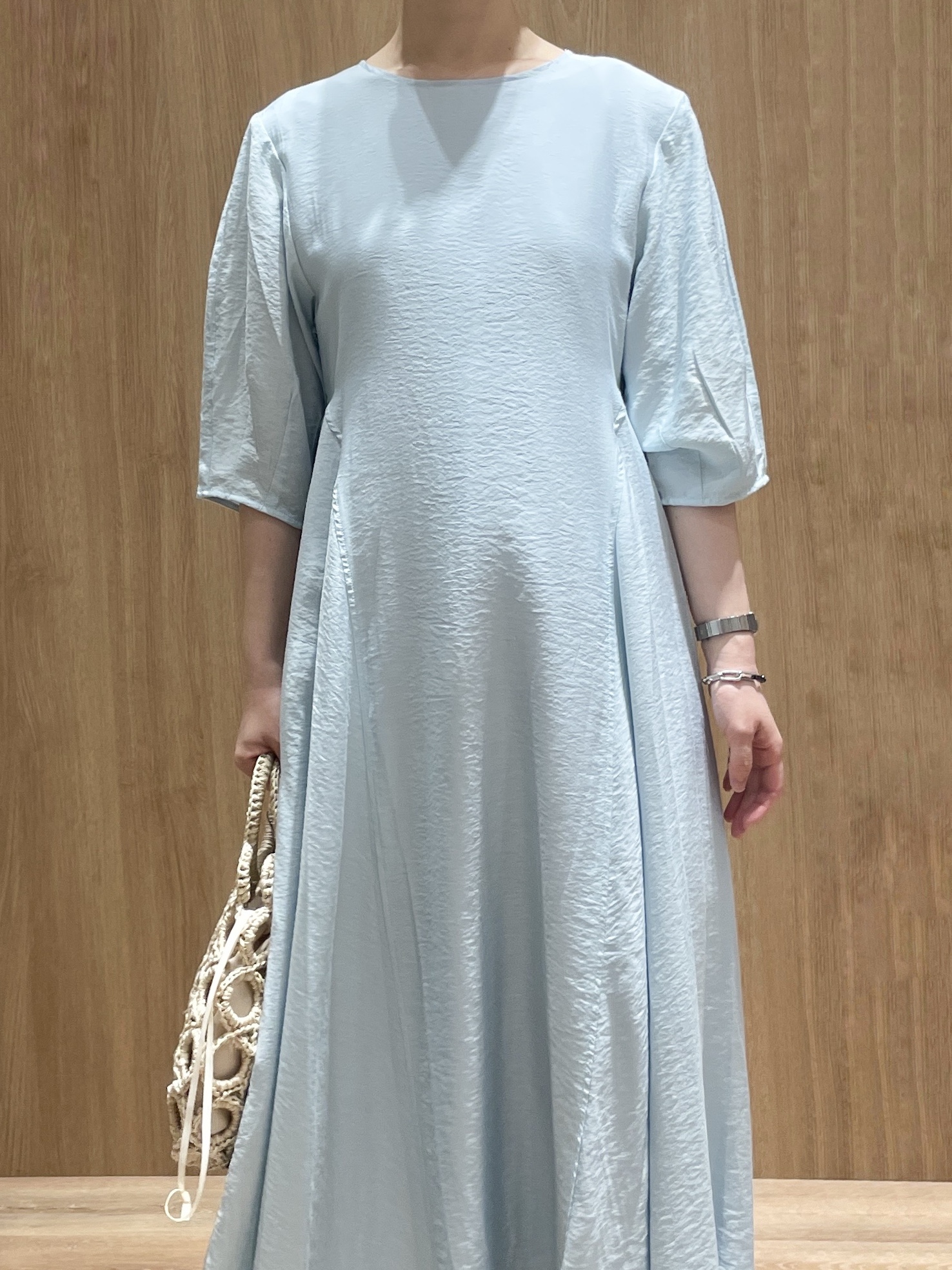 tomokoさんの「OPAQUE.CLIP｜切り替えデザインフレアワンピース【洗濯機OK】」を使ったコーディネート
