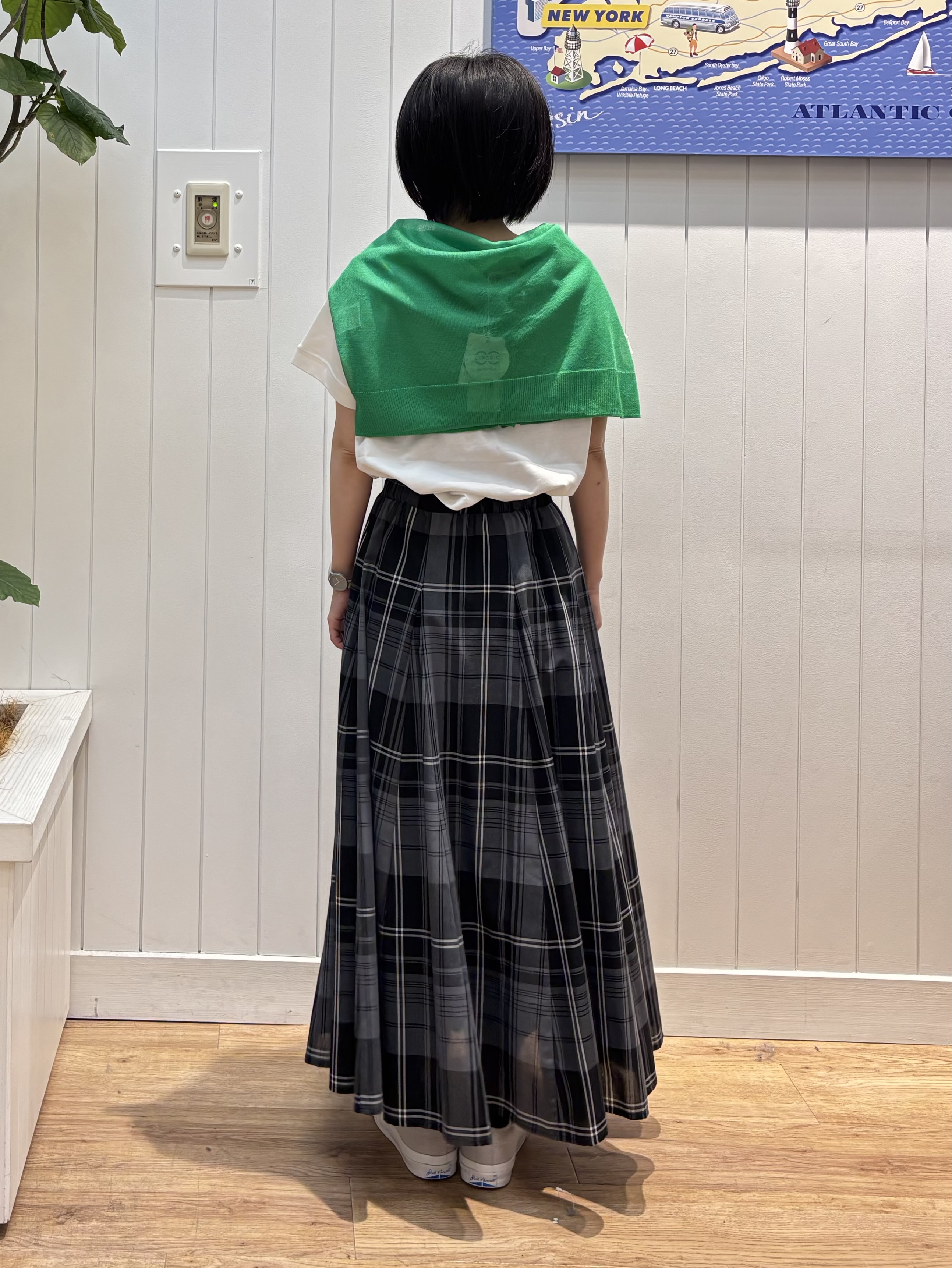 OKADAさんの「Dessin｜お守りカーディガン -ウォッシャブル-」を使ったコーディネート
