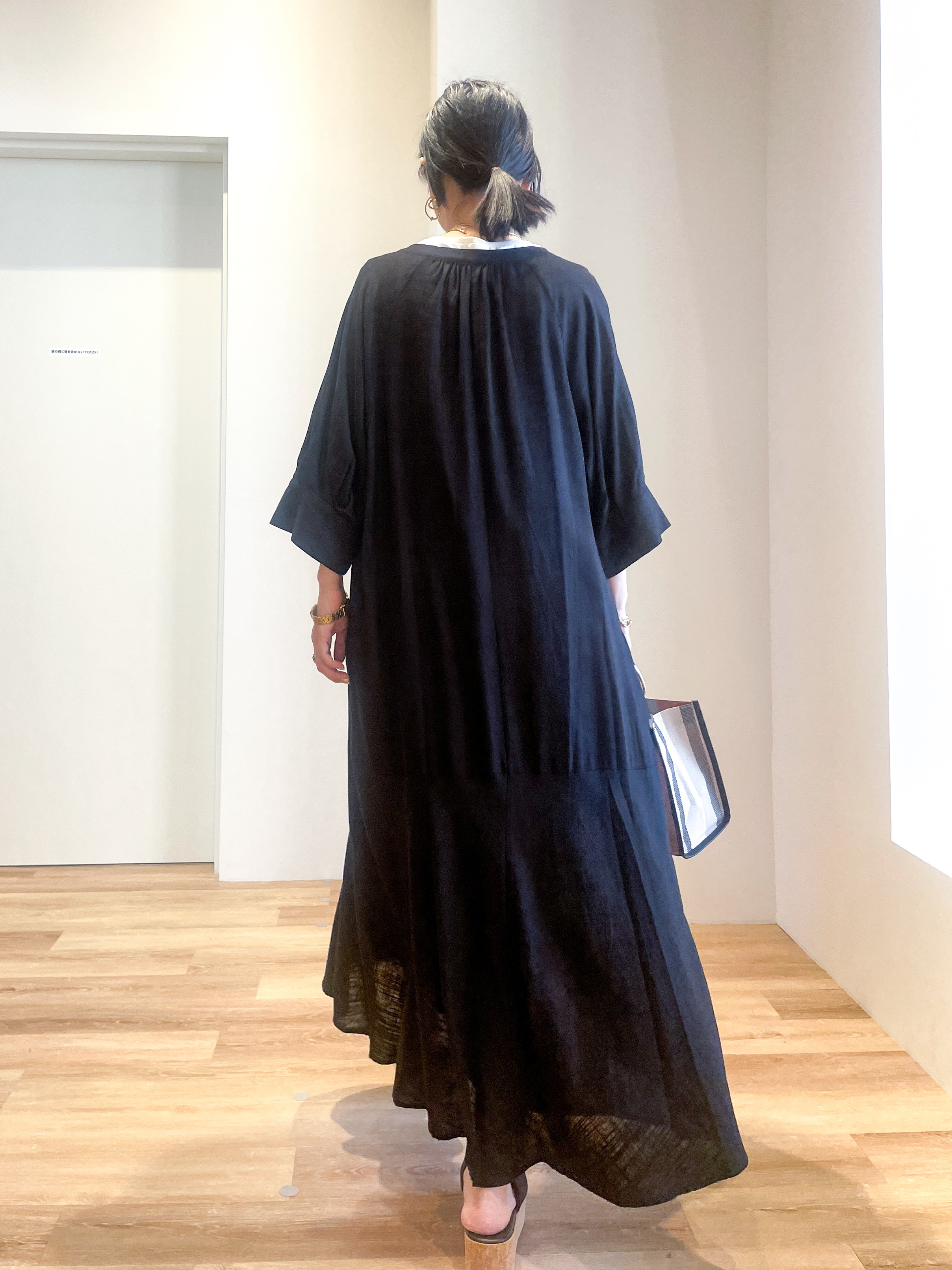 あいさんの「OPAQUE.CLIP｜マルチボーダーアソート ノースリーブTシャツ【洗濯機OK】」を使ったコーディネート
