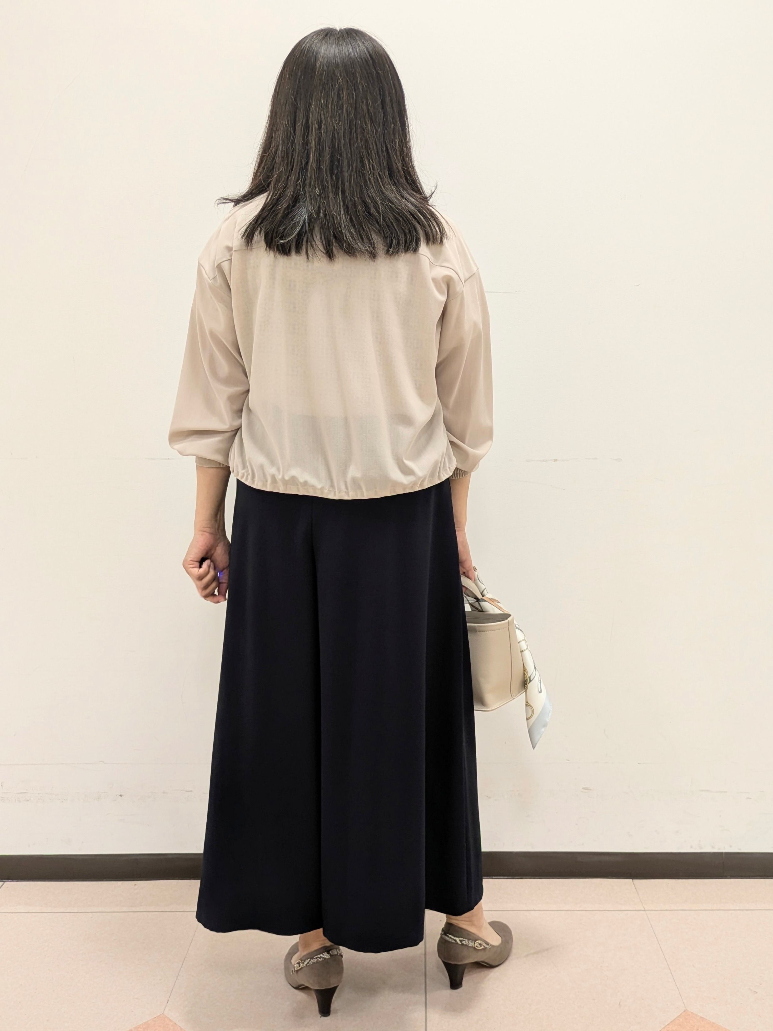 ともさんの「UNTITLED｜◆【洗える】シアーブルゾン」を使ったコーディネート