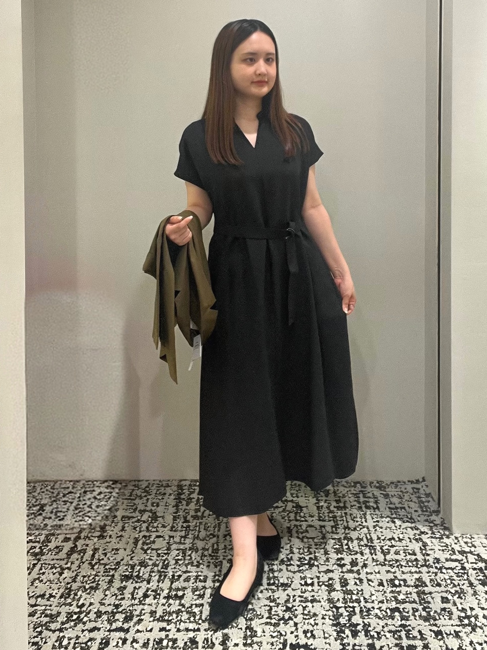 ELENAさんの「UNTITLED｜◆【セットアップ可/接触冷感/通気性】ドライシアーダブルジャケット」を使ったコーディネート