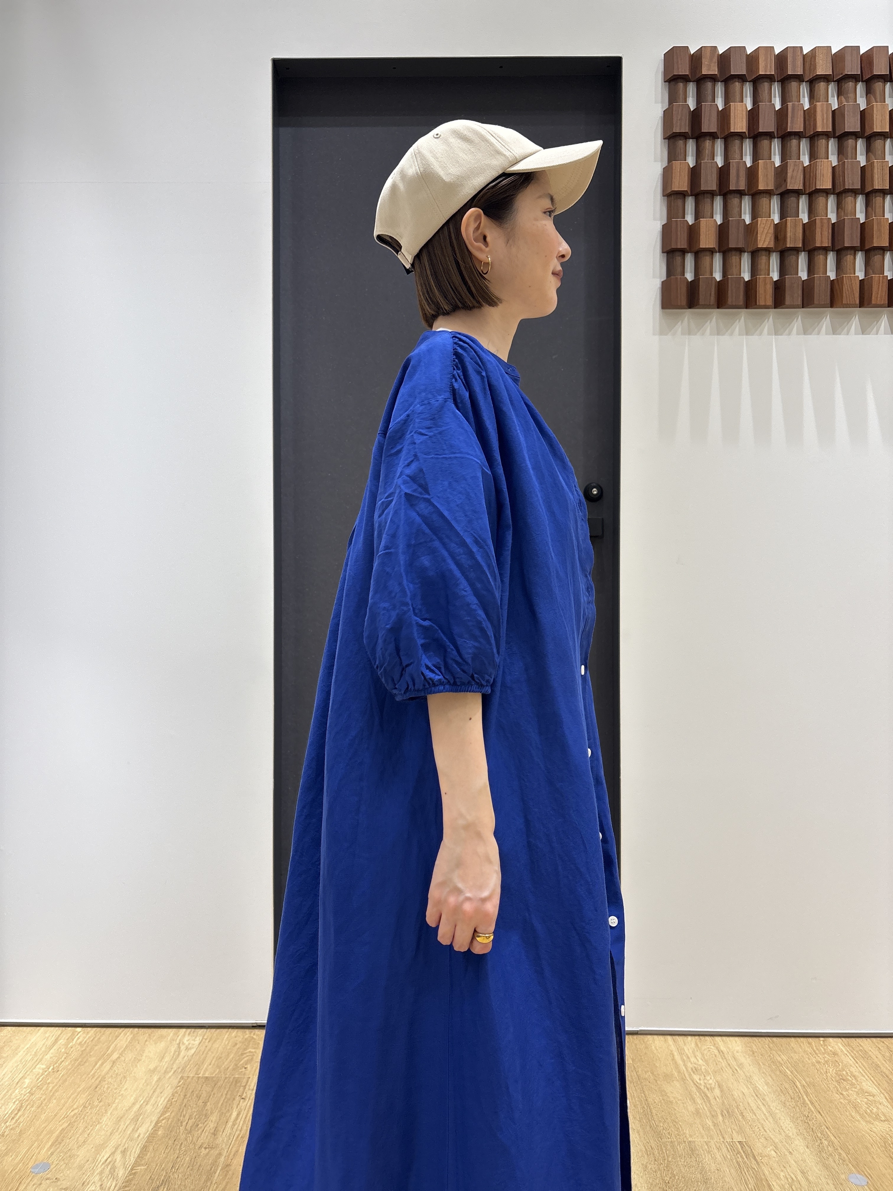 risaさんの「Dessin｜【洗える】リネン混シャツワンピース」を使ったコーディネート