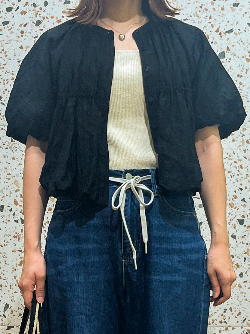さくらさんの「OPAQUE.CLIP｜バルーンデザインブラウス【洗濯機OK】」を使ったコーディネート