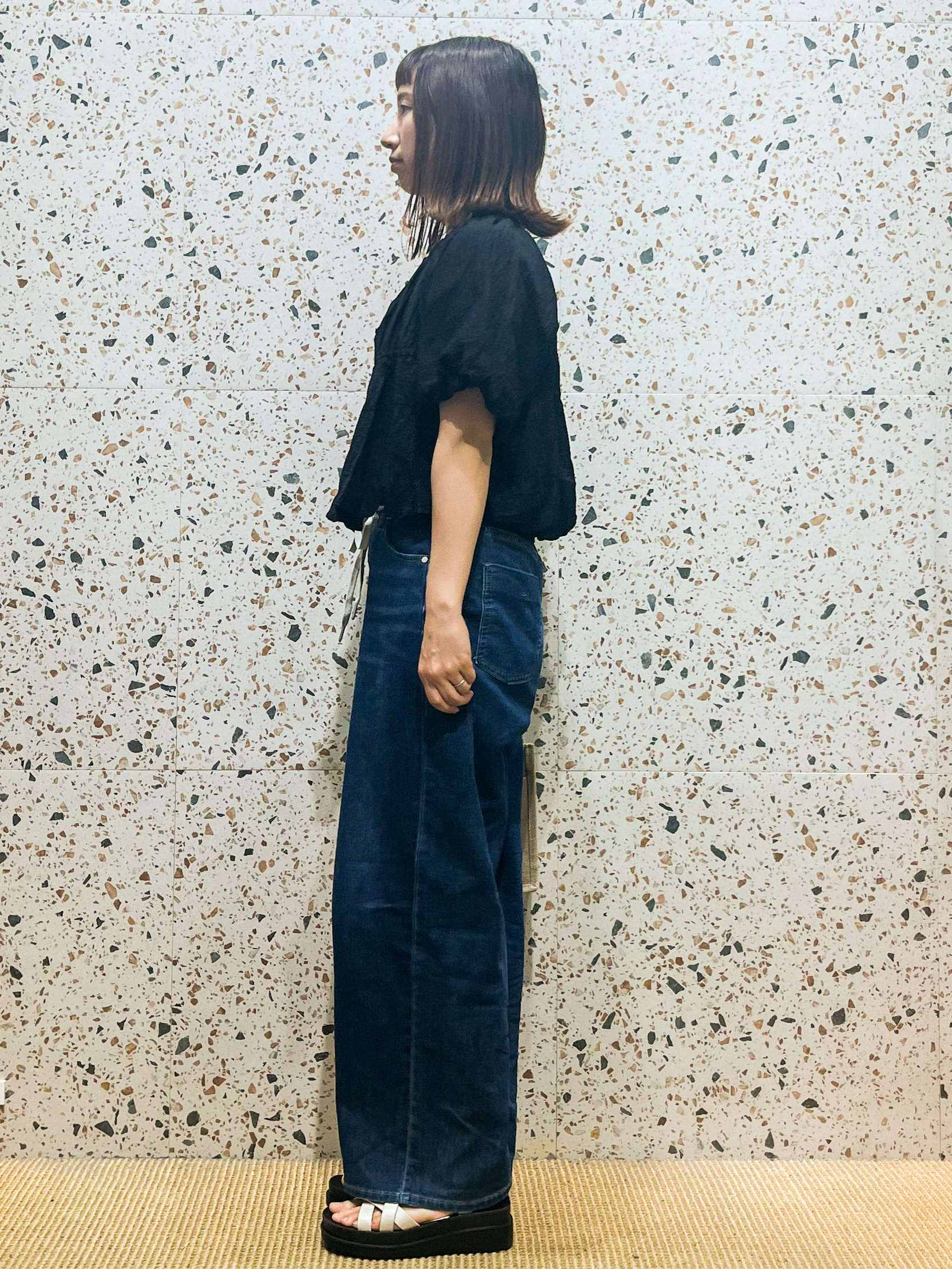 さくらさんの「OPAQUE.CLIP｜バルーンデザインブラウス【洗濯機OK】」を使ったコーディネート