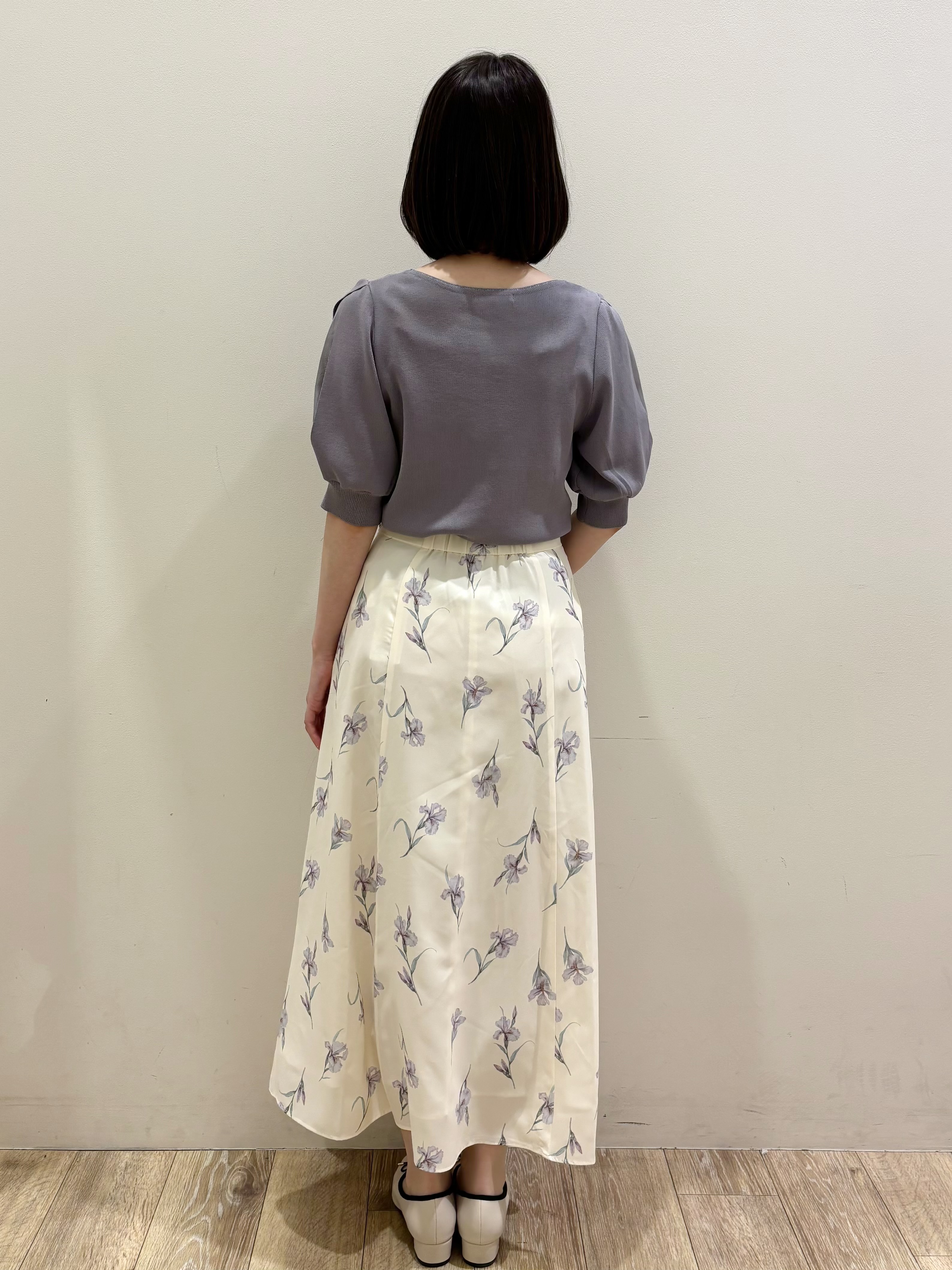 honamiさんの「index｜【接触冷感／UVケア】クールタッチラップスリーブニット《洗濯機OK／XS～3L／9col》」を使ったコーディネート
