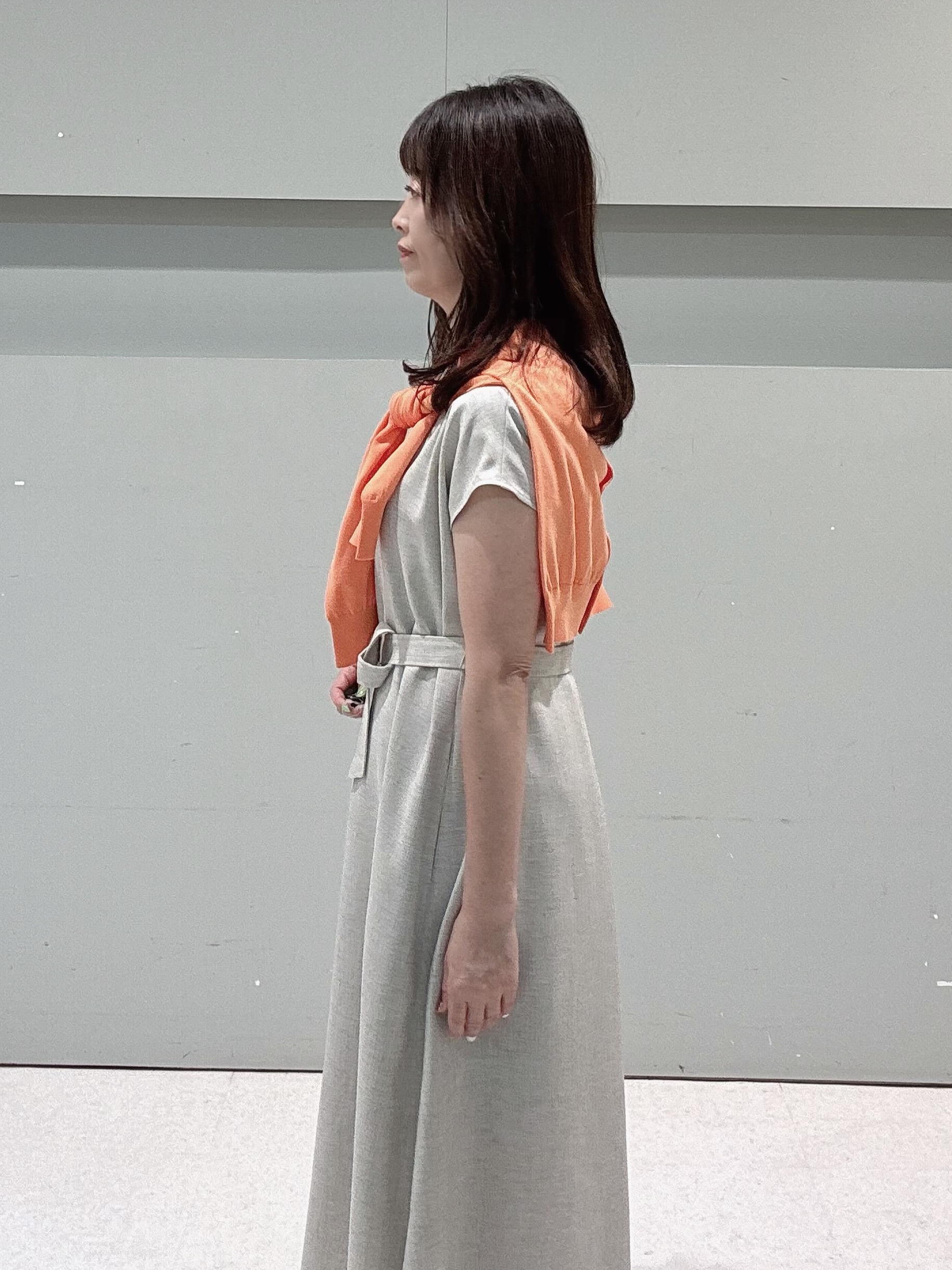 makiさんの「UNTITLED｜◆【9色展開/アンサンブル可】コットンクルーネックカーディガン」を使ったコーディネート
