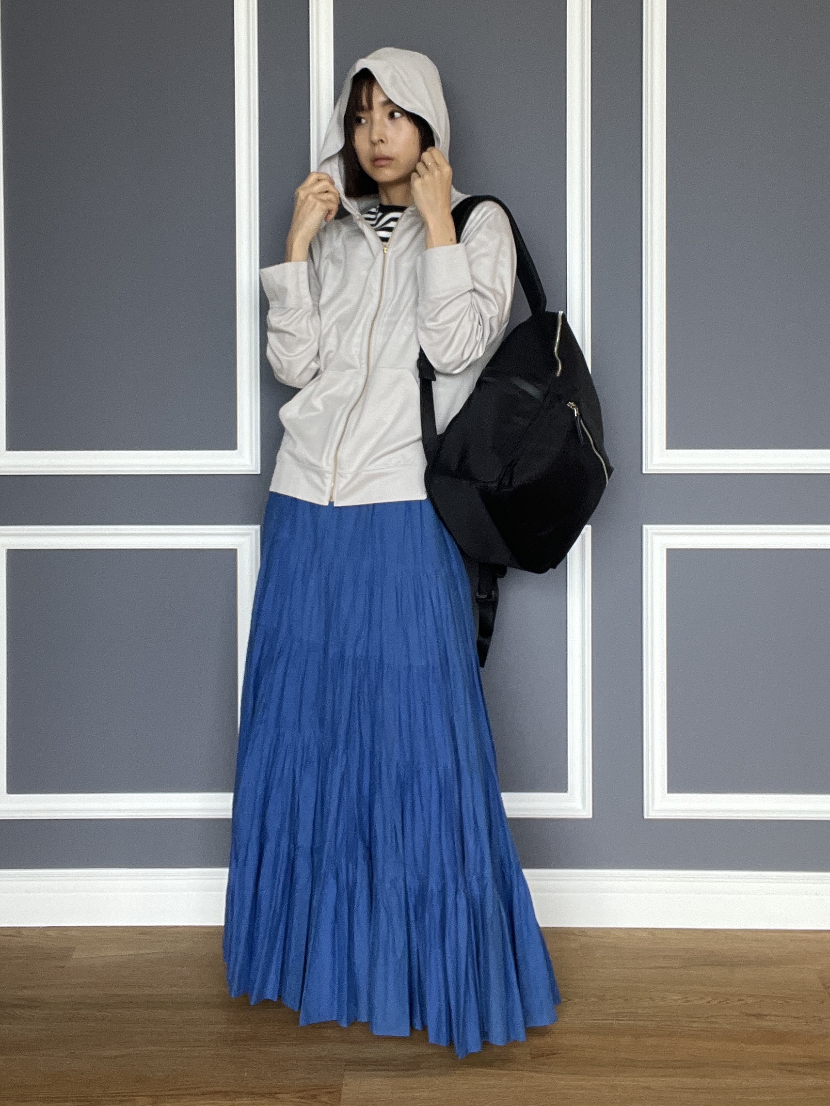 misaさんの「DRESSTERIOR｜【再入荷/荷重軽減】サスペンションマルチポケットリュック」を使ったコーディネート