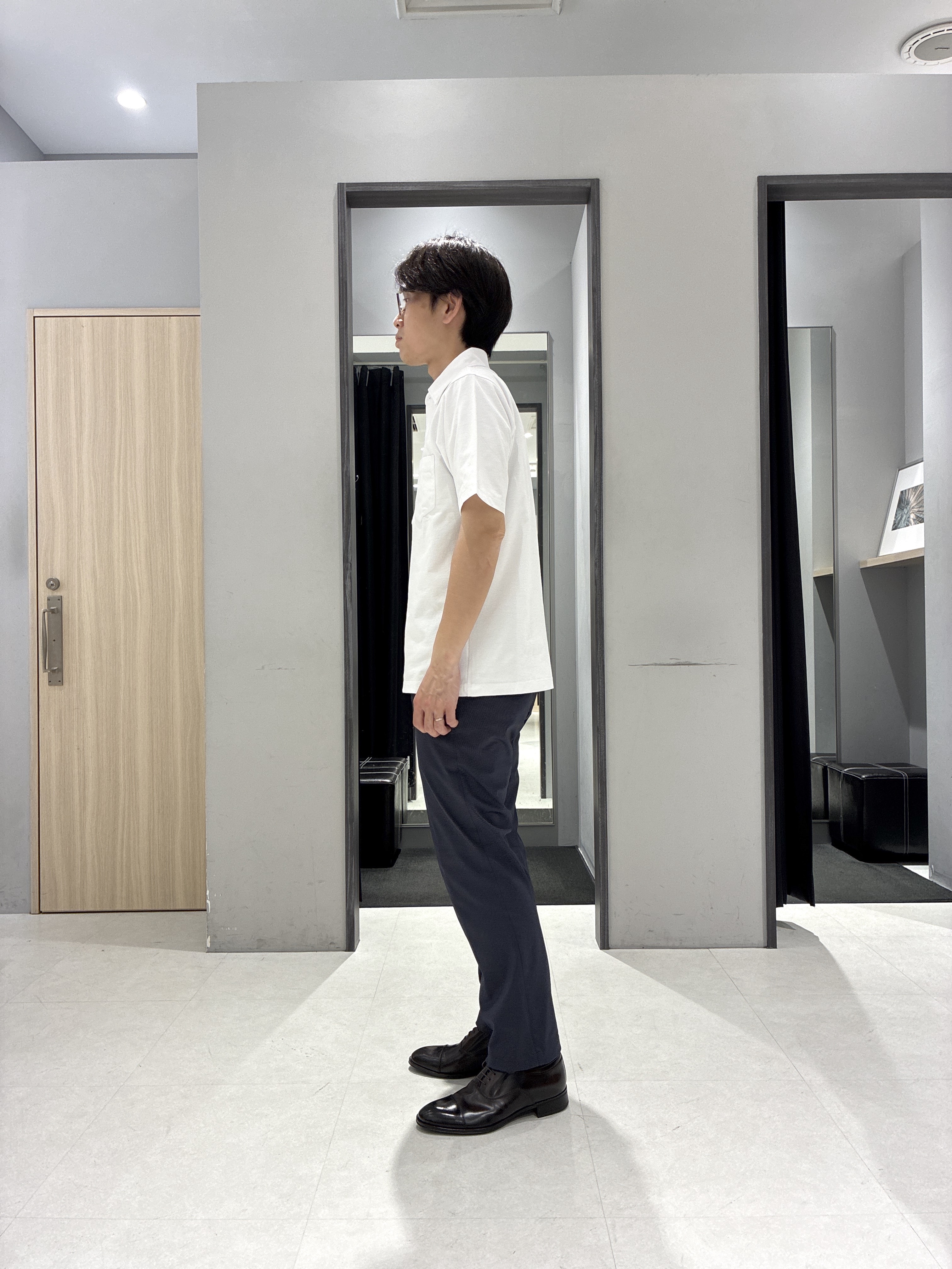 わいずみさんの「TAKEO KIKUCHI｜【360&deg;ストレッチ／軽量】None Of Stress ライト ジャケット（セットアップ対応）」を使ったコーディネート