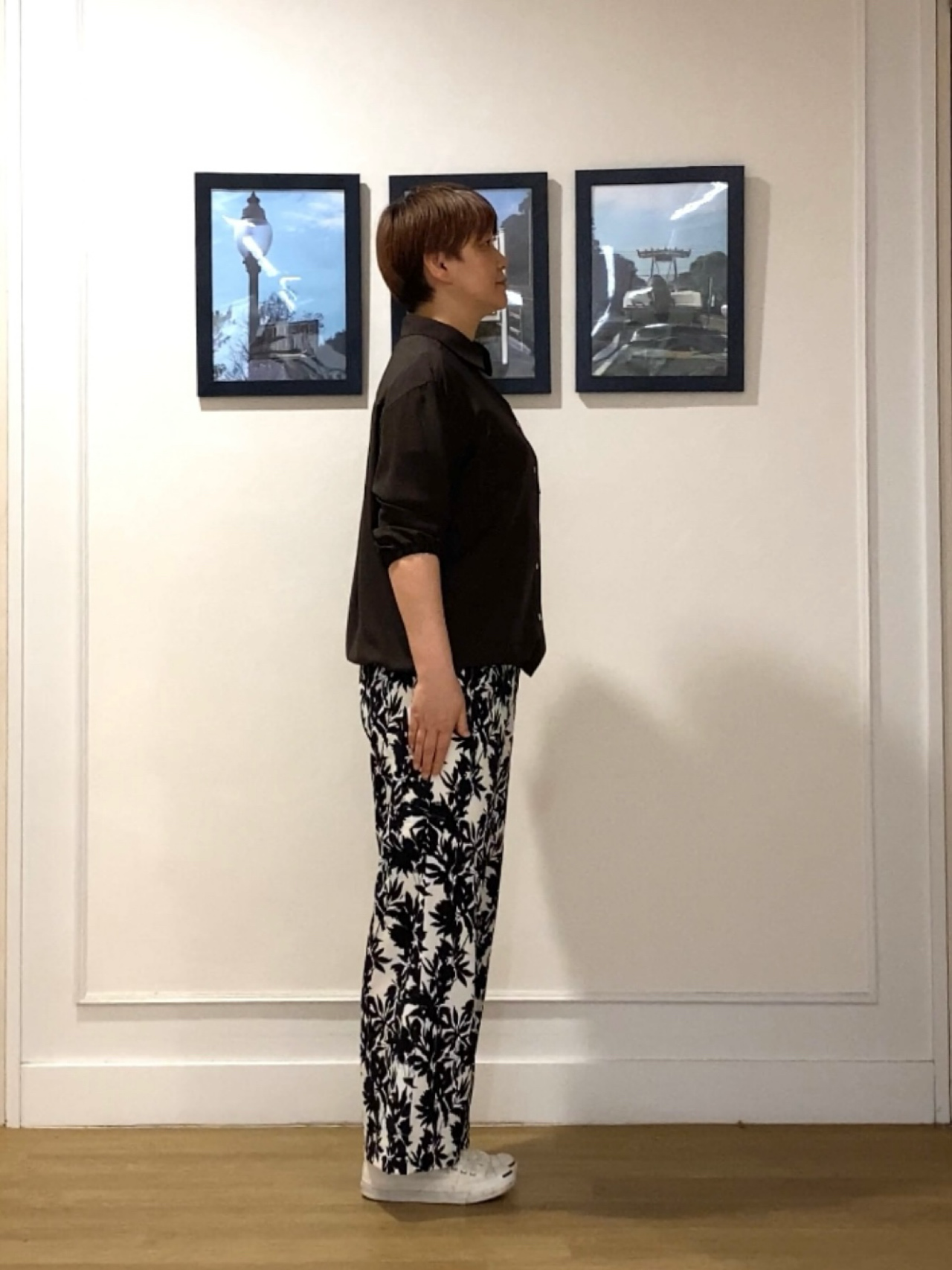 Hiroさんの「Dessin｜【UVカット/接触冷感】ドロストシャツブラウス」を使ったコーディネート