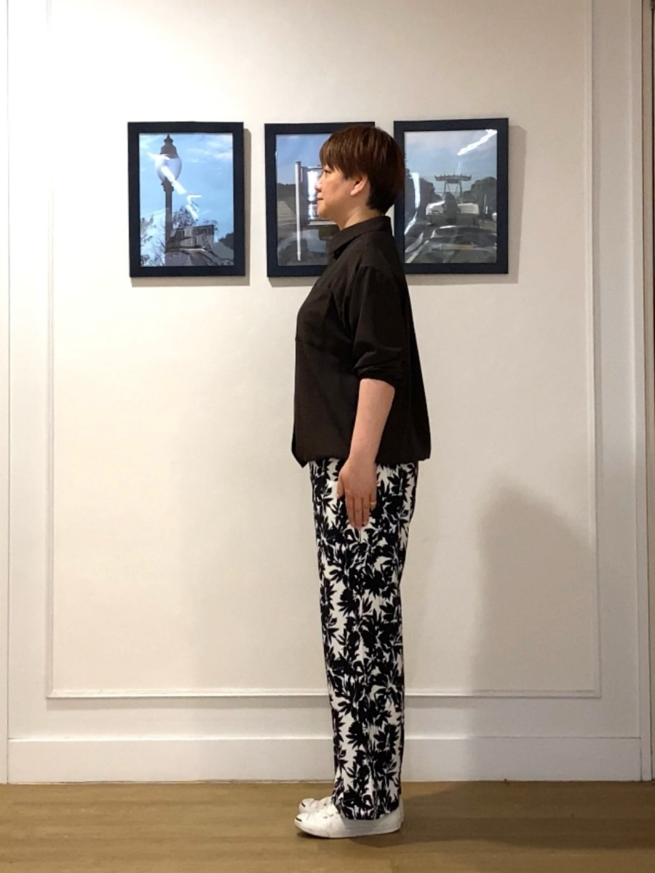 Hiroさんの「Dessin｜【UVカット/接触冷感】ドロストシャツブラウス」を使ったコーディネート
