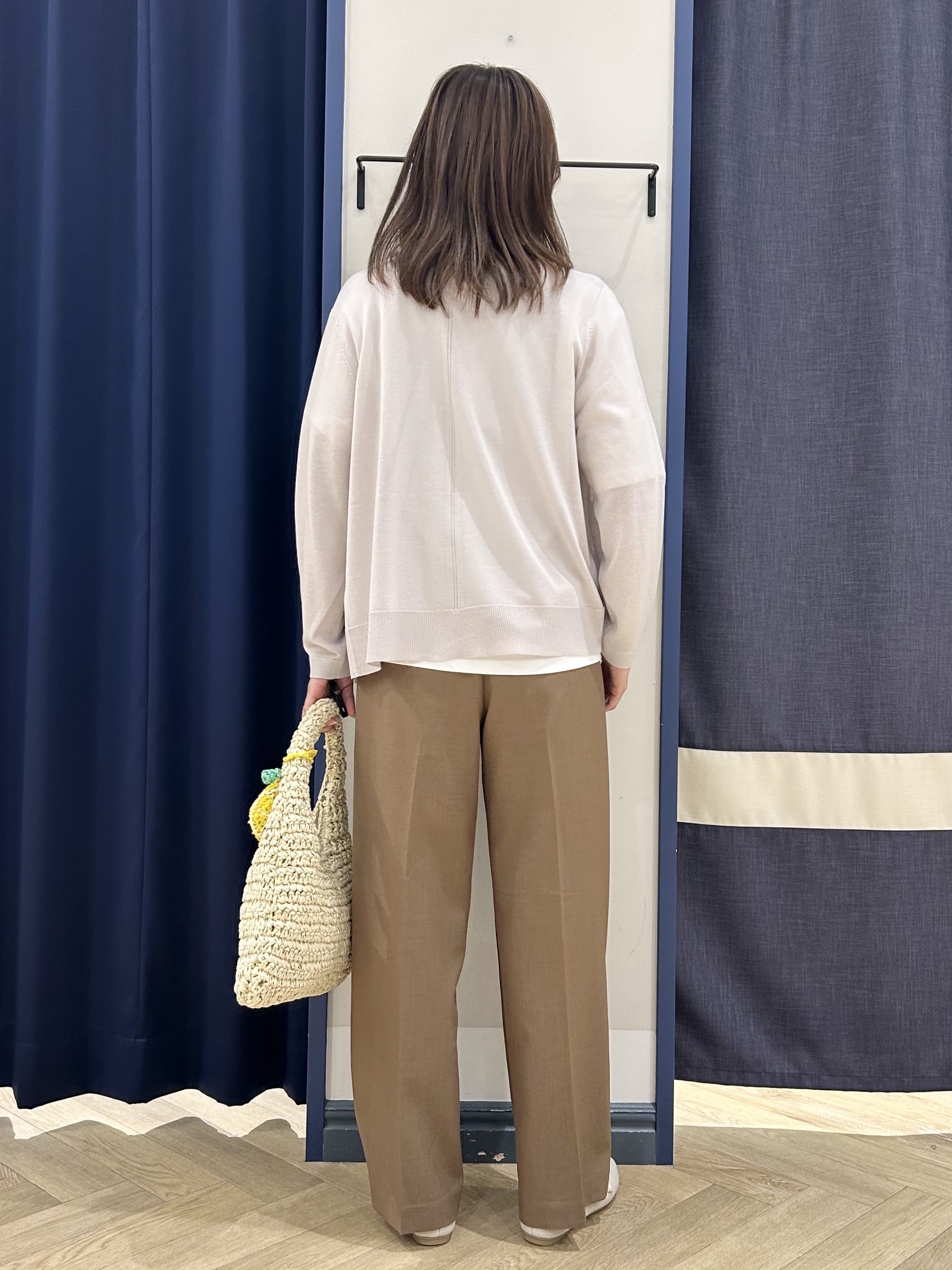 Orikaさんの「grove｜【UVカット/接触冷感】プリントアソート5分袖Tシャツ」を使ったコーディネート