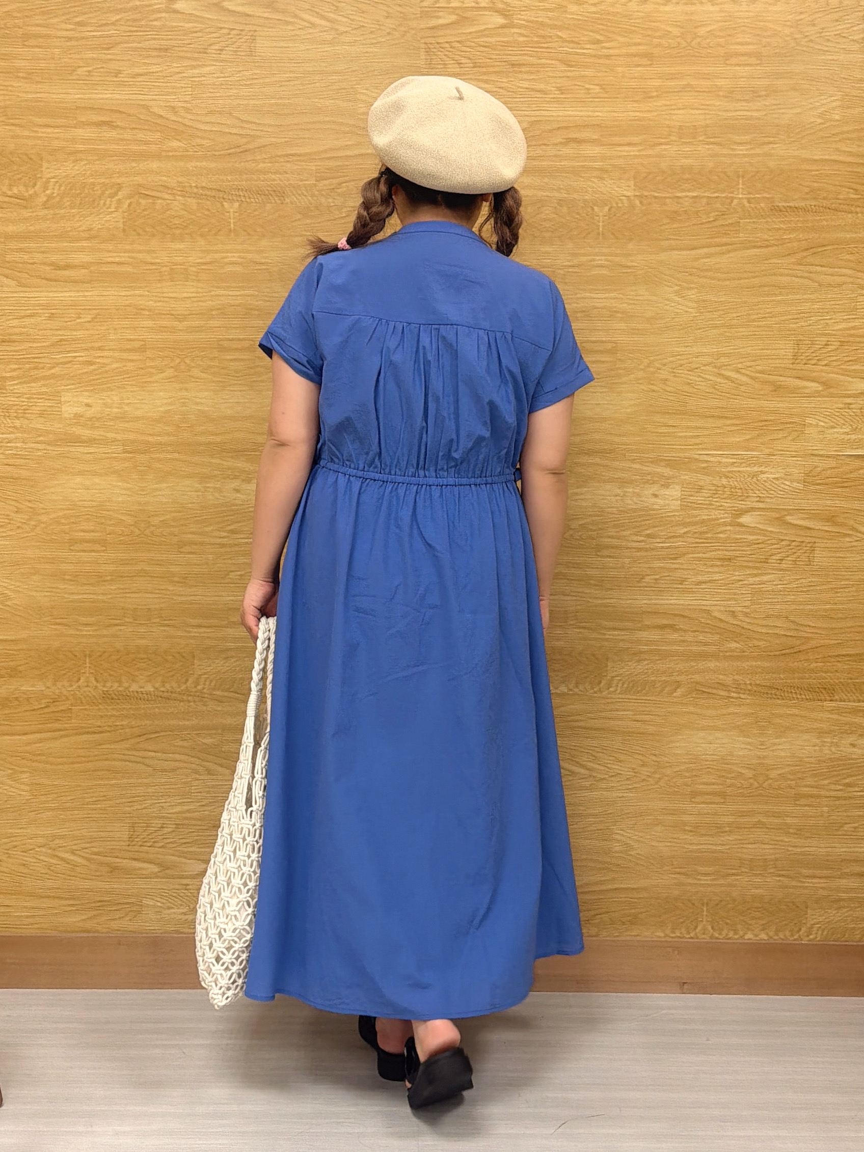ぁむさんの「SHOO･LA･RUE｜【S-LL/UV/吸水速乾/洗濯機可】通気性〇 ギャザーリボンワンピース」を使ったコーディネート