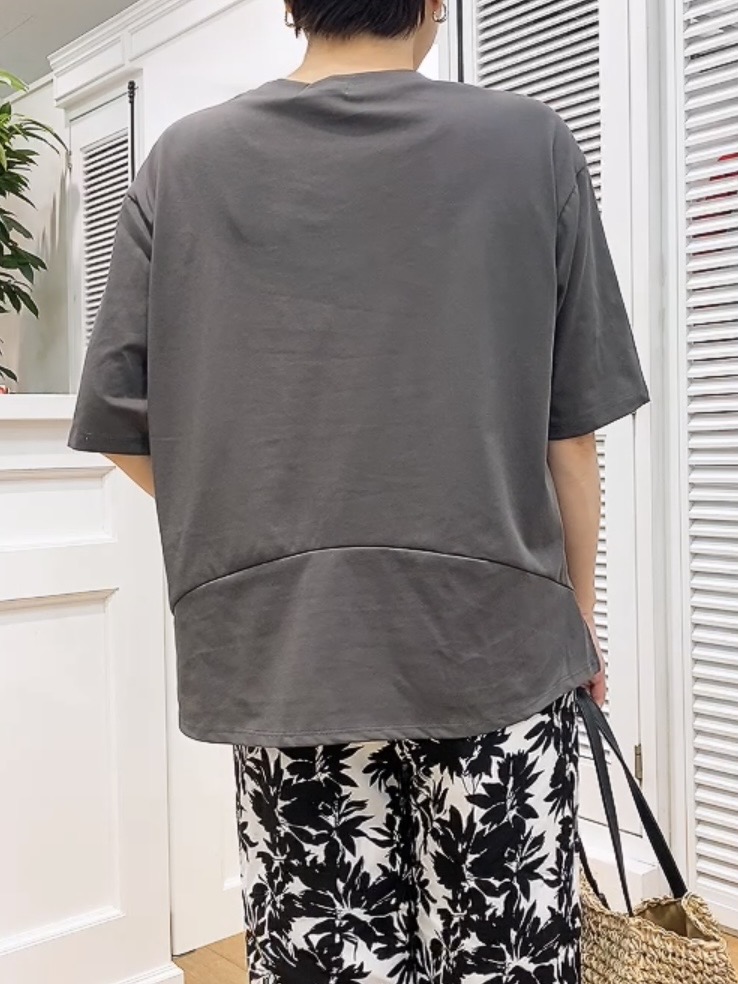 Hamaさんの「Dessin｜【UVカット/接触冷感】プレーティングTシャツ」を使ったコーディネート