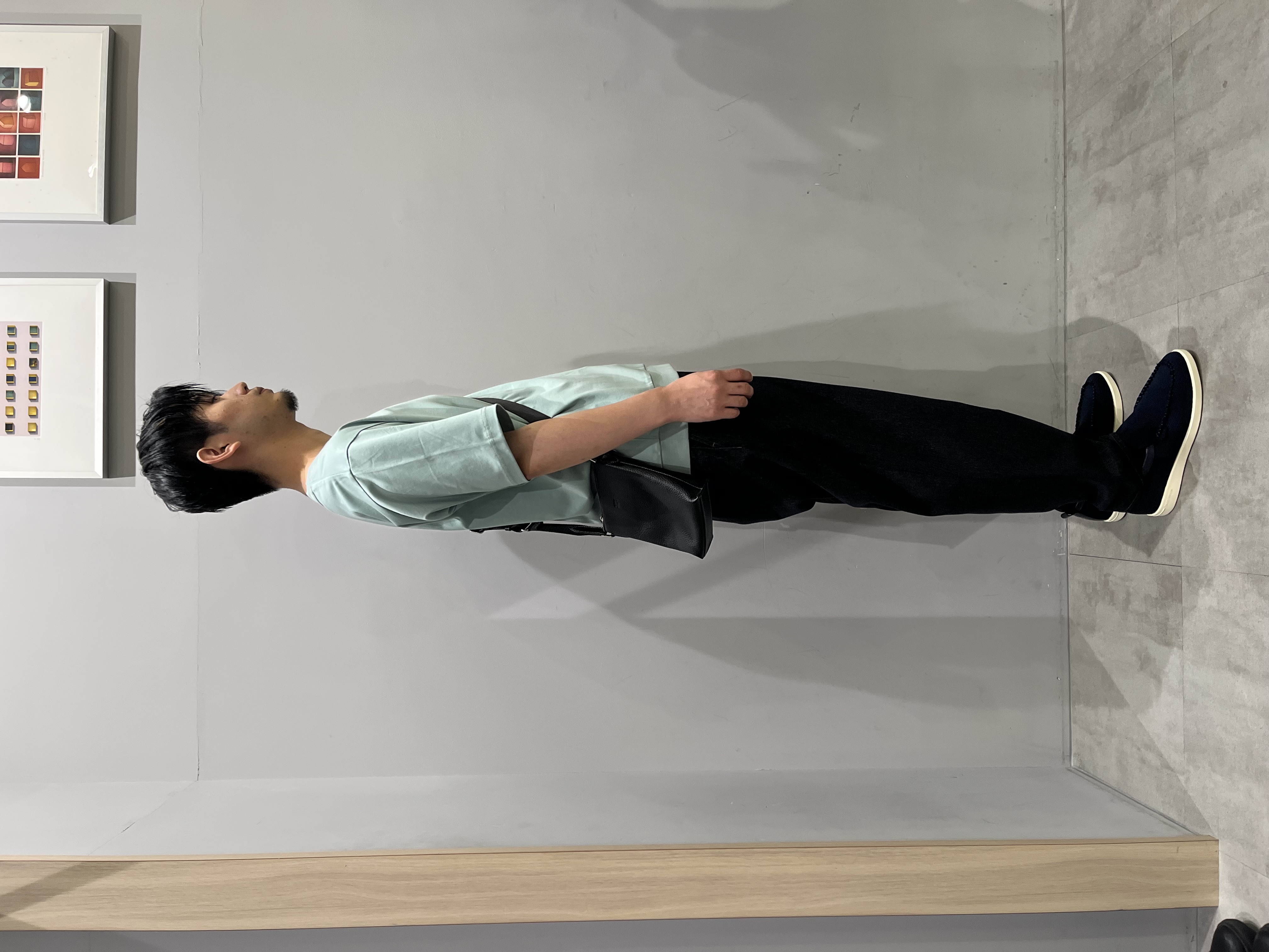RYOTOさんの「TAKEO KIKUCHI｜【接触冷感】アイスクリアコットン Tシャツ」を使ったコーディネート