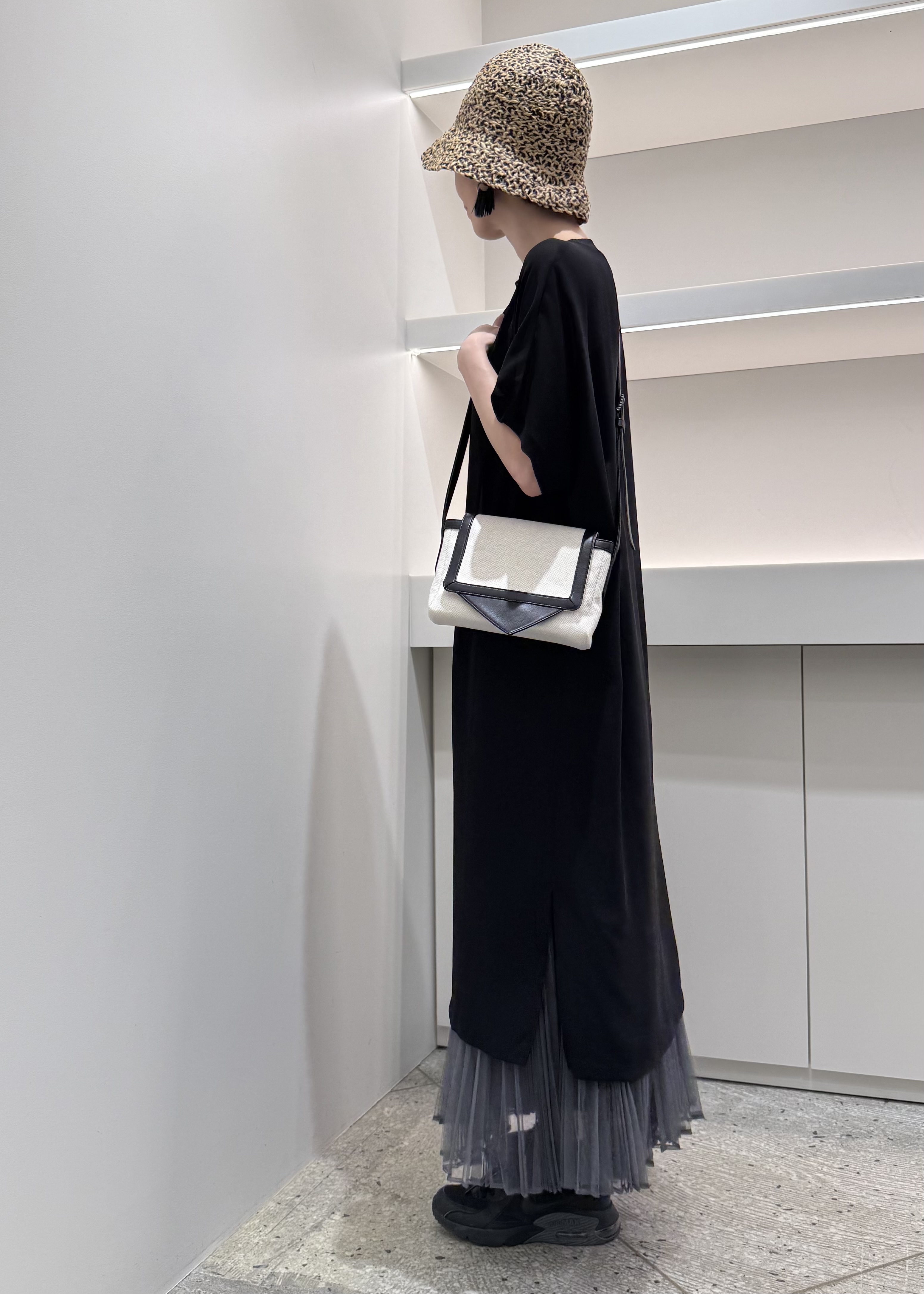 Kさんの「HIROKO HAYASHI｜TRIS（トリス）ショルダーバッグS」を使ったコーディネート