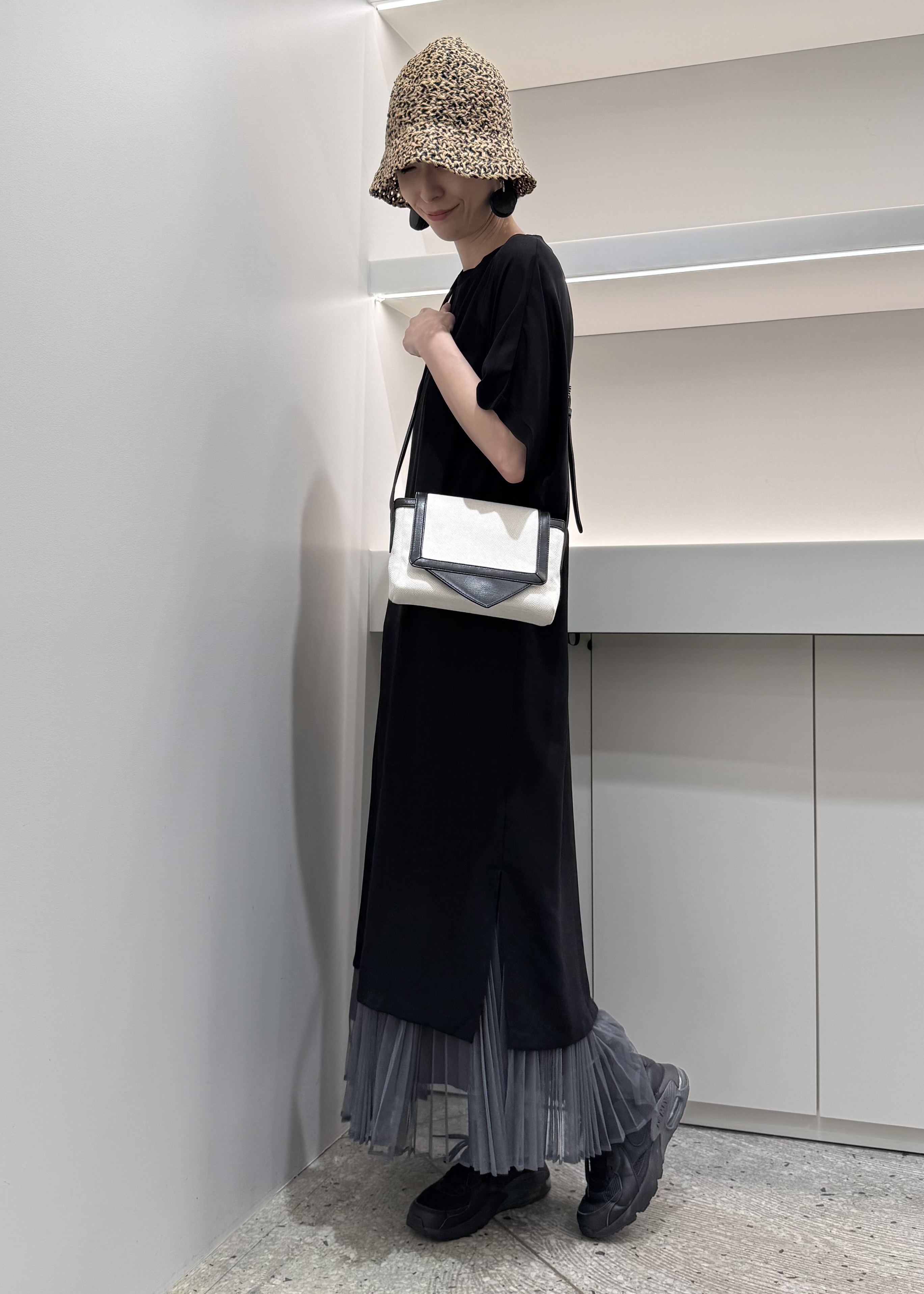 Kさんの「HIROKO HAYASHI｜TRIS（トリス）ショルダーバッグS」を使ったコーディネート