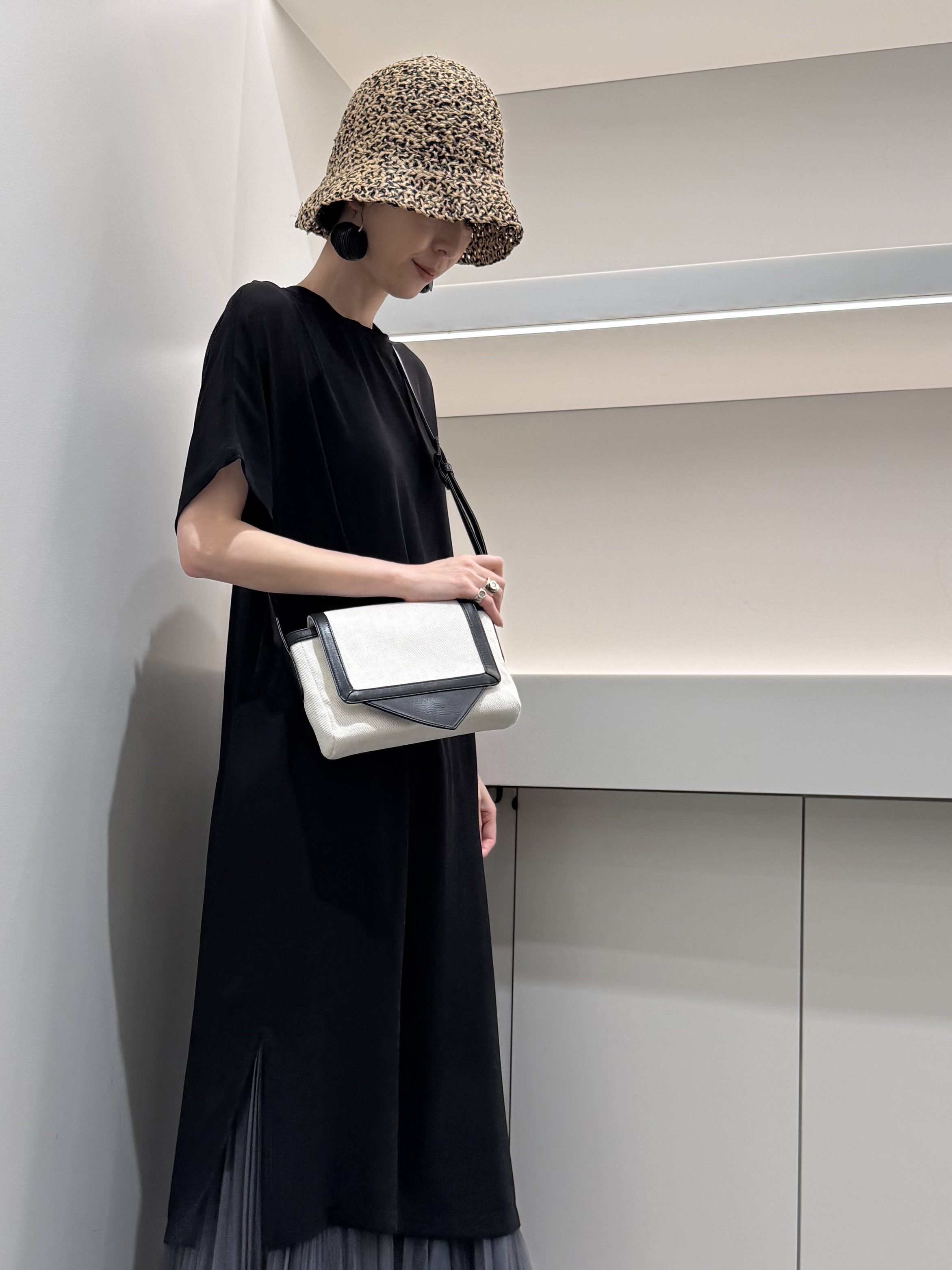 Kさんの「HIROKO HAYASHI｜TRIS（トリス）ショルダーバッグS」を使ったコーディネート