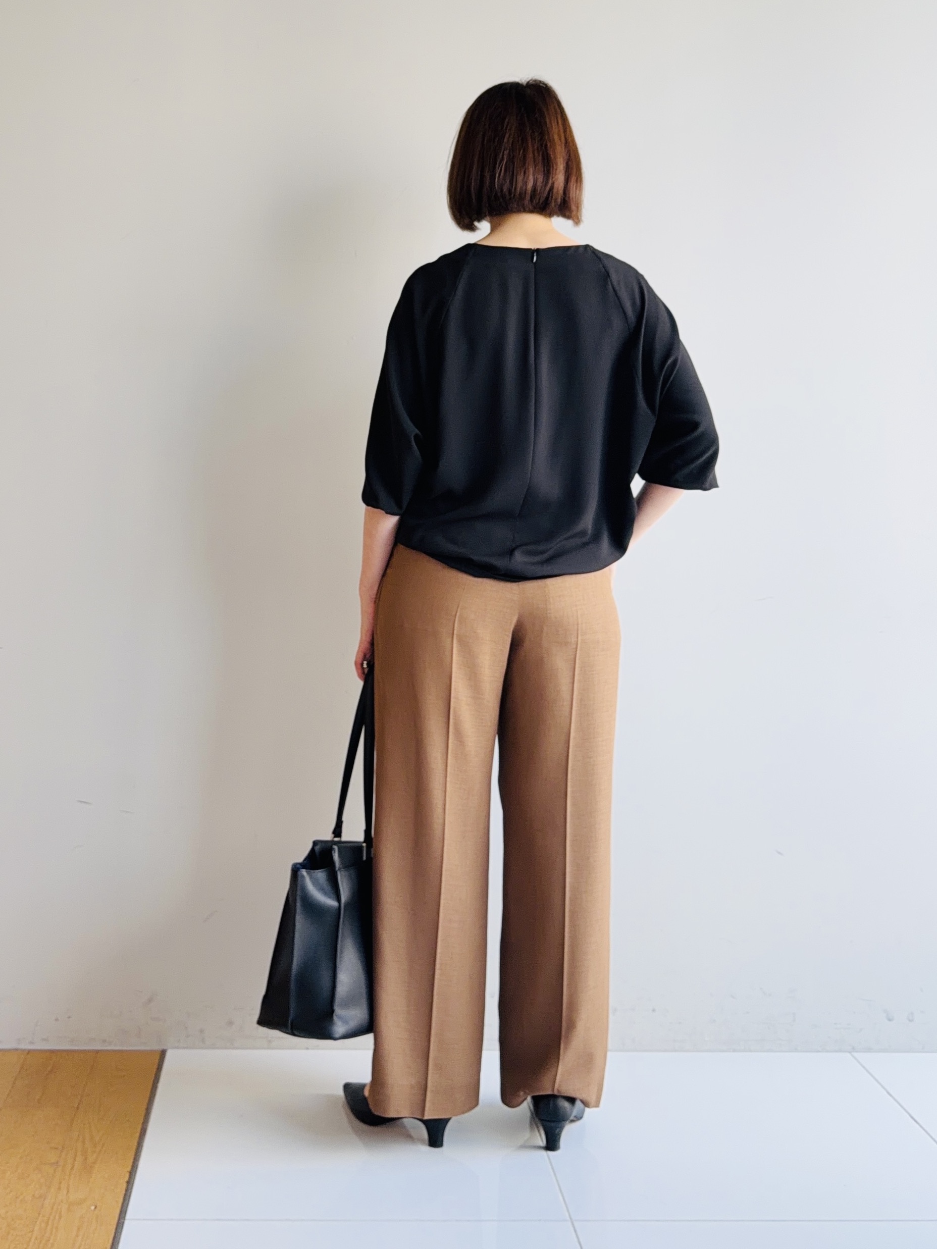 murayamaさんの「INDIVI｜【接触冷感／透湿／着る日傘】ドルマントップス」を使ったコーディネート