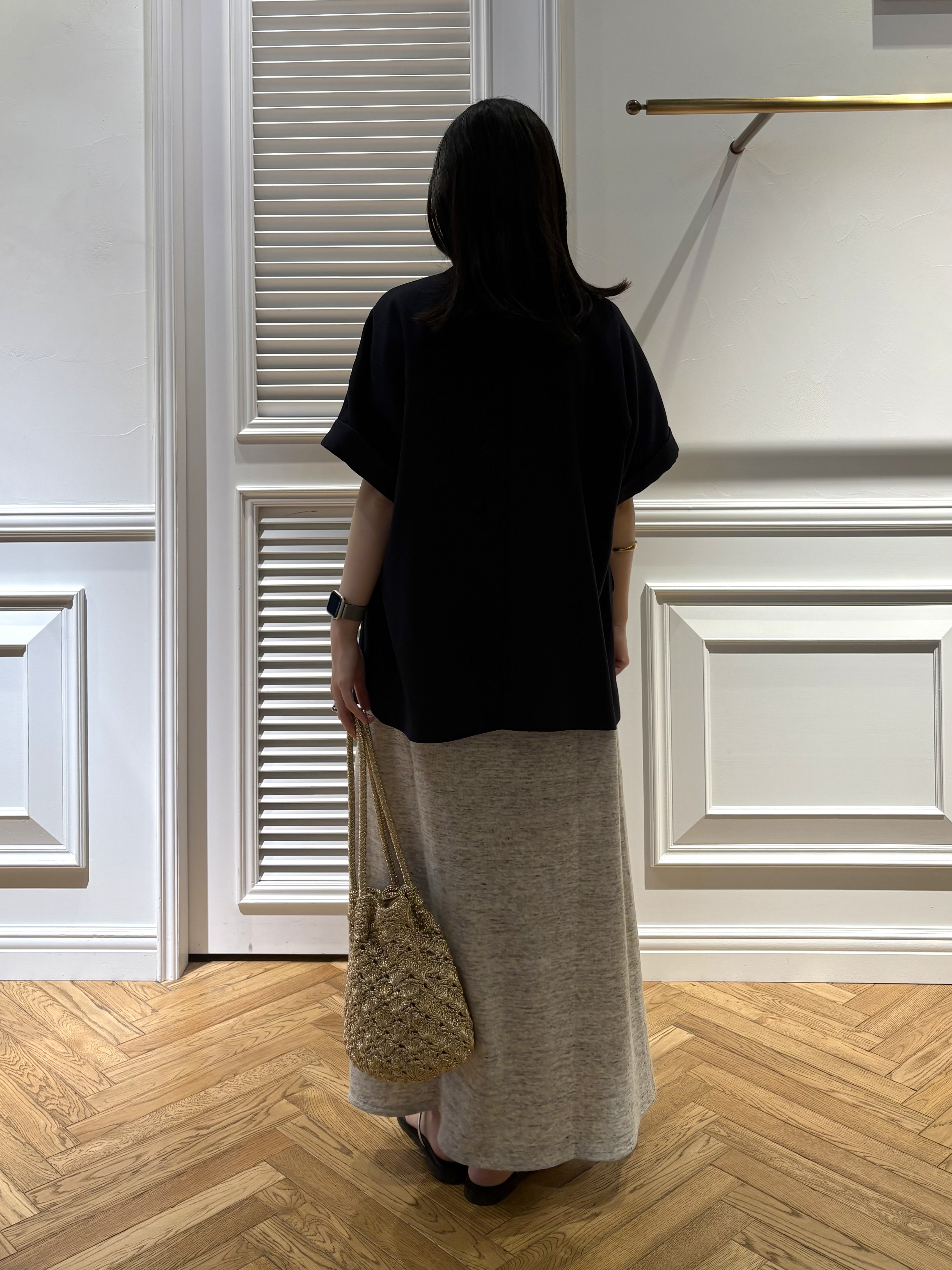 cocoさんの「DRESSTERIOR｜◆【ウォッシャブル／セットアップ可】リネン混裏毛フレンチプルオーバー」を使ったコーディネート
