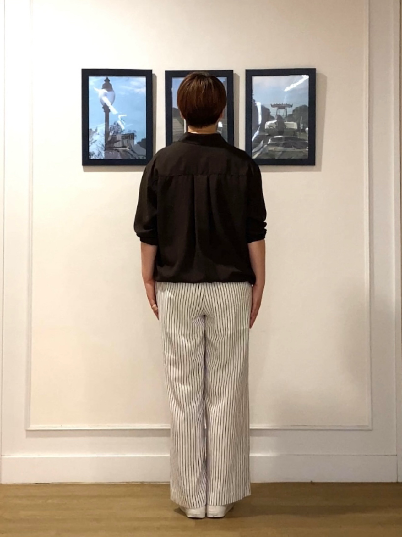 Hiroさんの「Dessin｜【UVカット/接触冷感】ドロストシャツブラウス」を使ったコーディネート