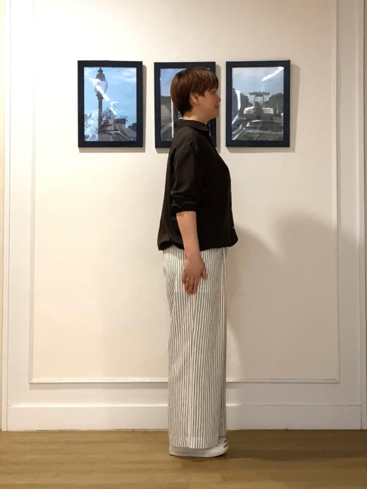 Hiroさんの「Dessin｜【UVカット/接触冷感】ドロストシャツブラウス」を使ったコーディネート