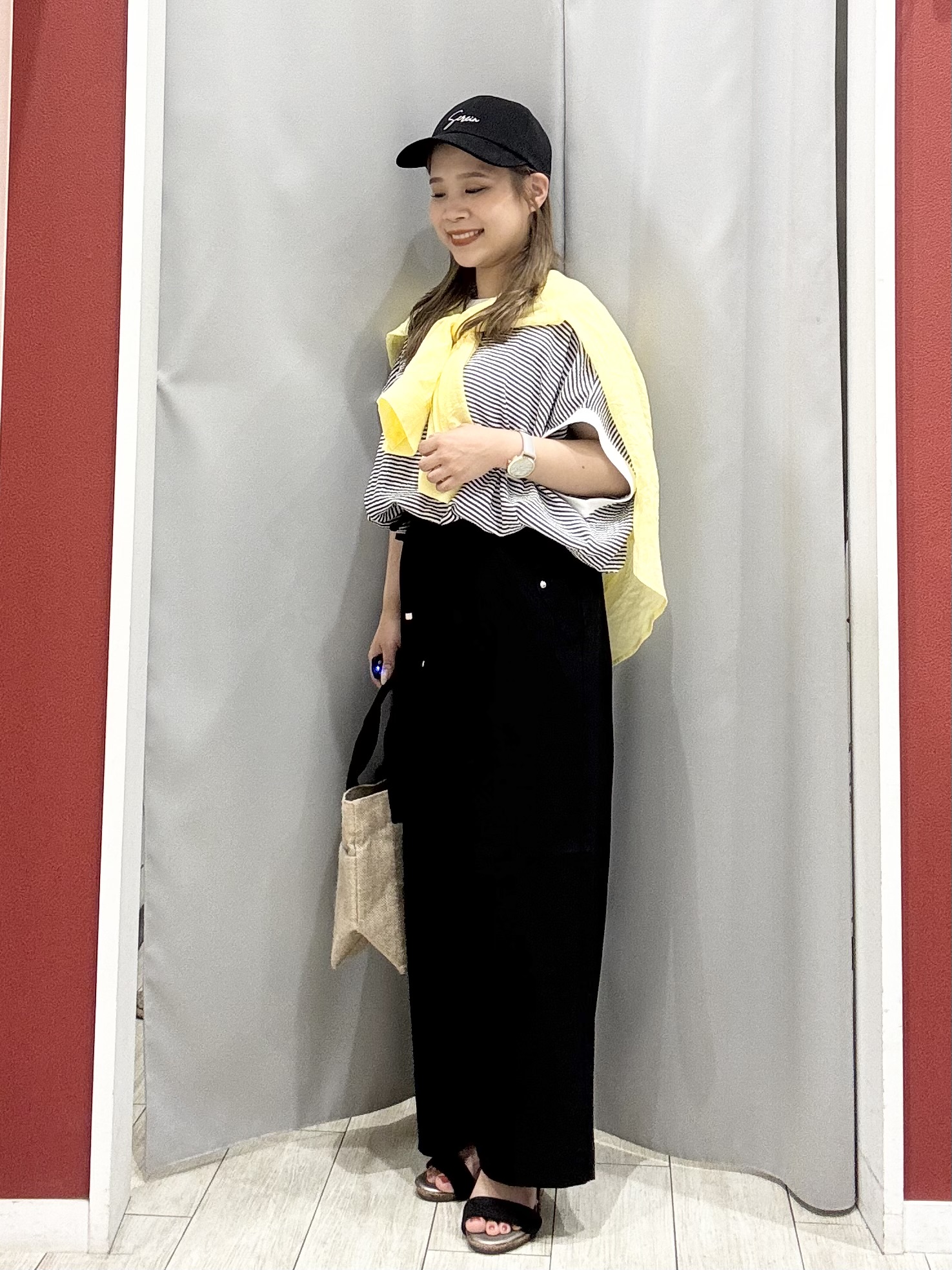 shioさんの「SHOO･LA･RUE｜【体型カバー】ふんわり質感 やわらかこなれシアーシャツ」を使ったコーディネート