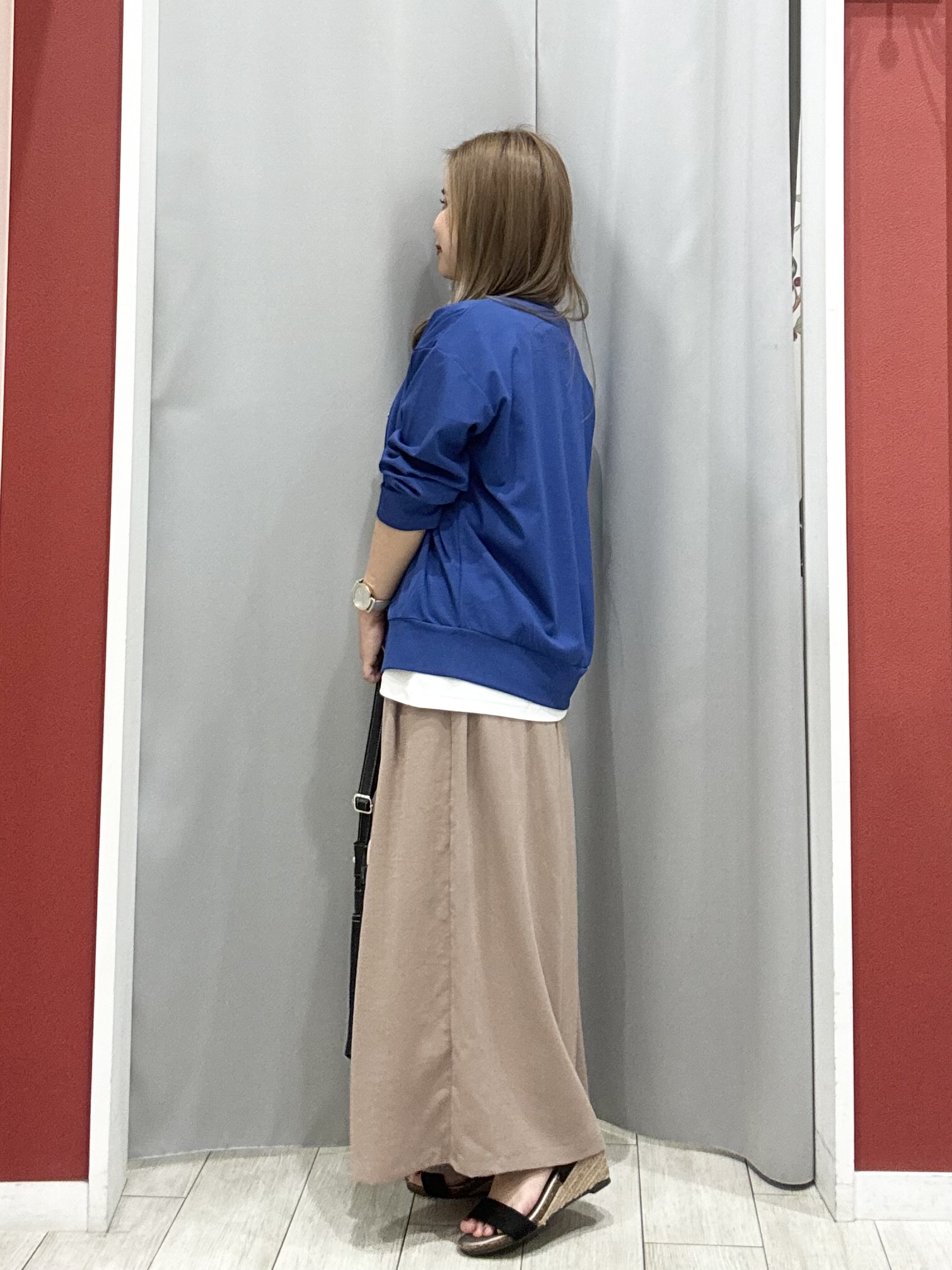 shioさんの「SHOO･LA･RUE｜【UV/S-LL】着ごこちなめらか カノコ編みカーディガン」を使ったコーディネート