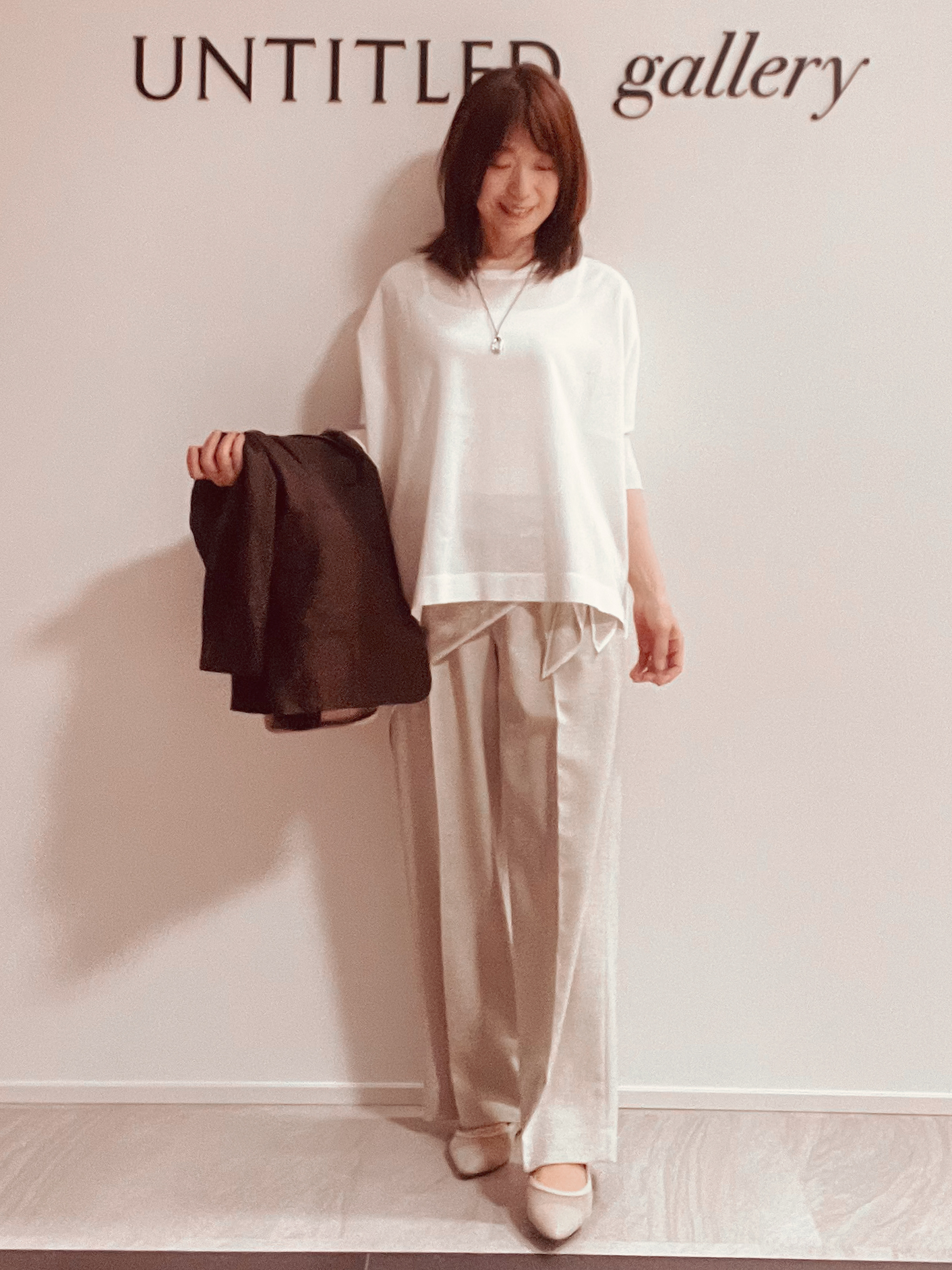めいさんの「UNTITLED｜◆【程よいシアー感/洗える】エアリーバイオジャケット」を使ったコーディネート