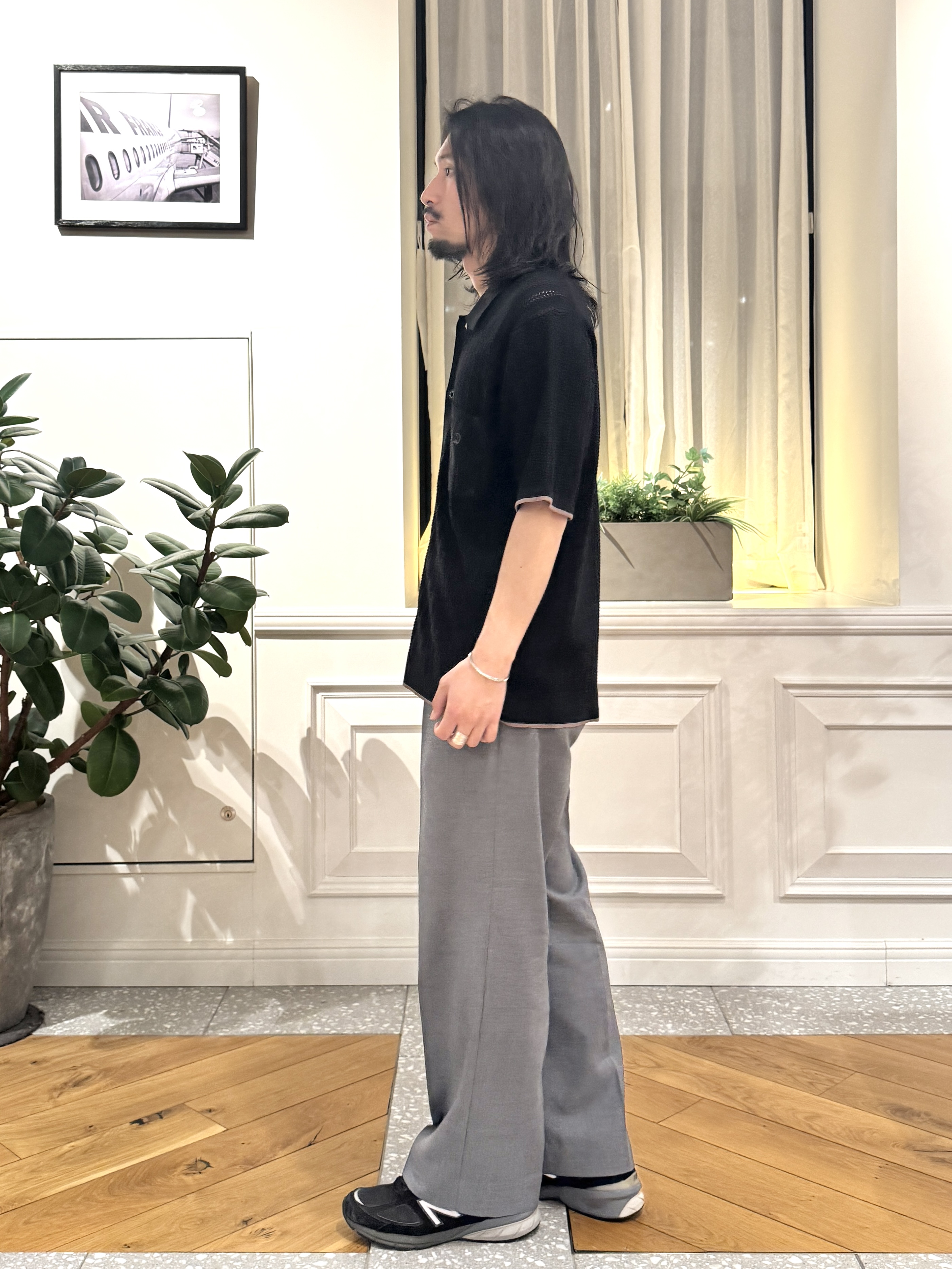 kawarataniさんの「DRESSTERIOR｜【Safari5月号掲載】ウォッシャブル キューバニットシャツ」を使ったコーディネート