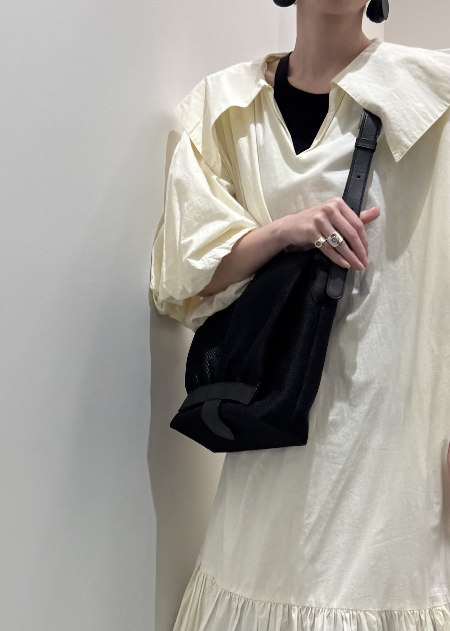 Kさんの「HIROKO HAYASHI｜TRIS（トリス）ショルダーバッグM」を使ったコーディネート
