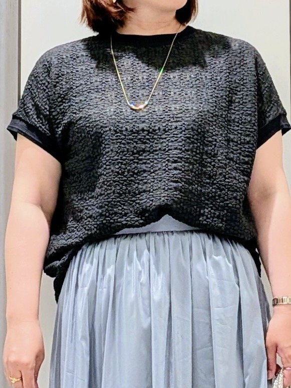 Onumaさんの「UNTITLED｜【セットアップ可/軽量/清涼感】ローンギャザーブラウス」を使ったコーディネート