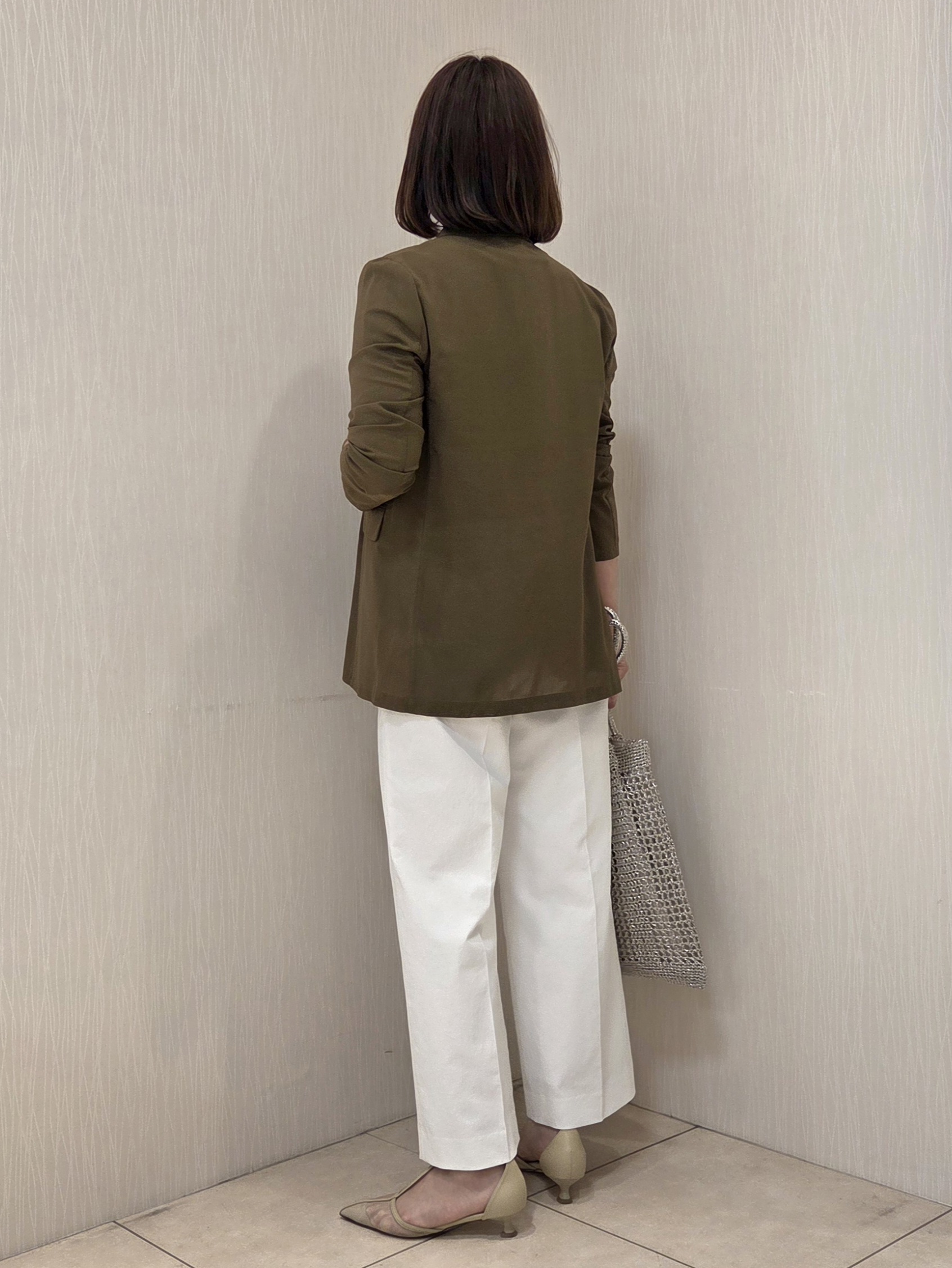 naokoさんの「UNTITLED｜【セットアップ可/接触冷感/通気性】ドライシアーダブルジャケット」を使ったコーディネート
