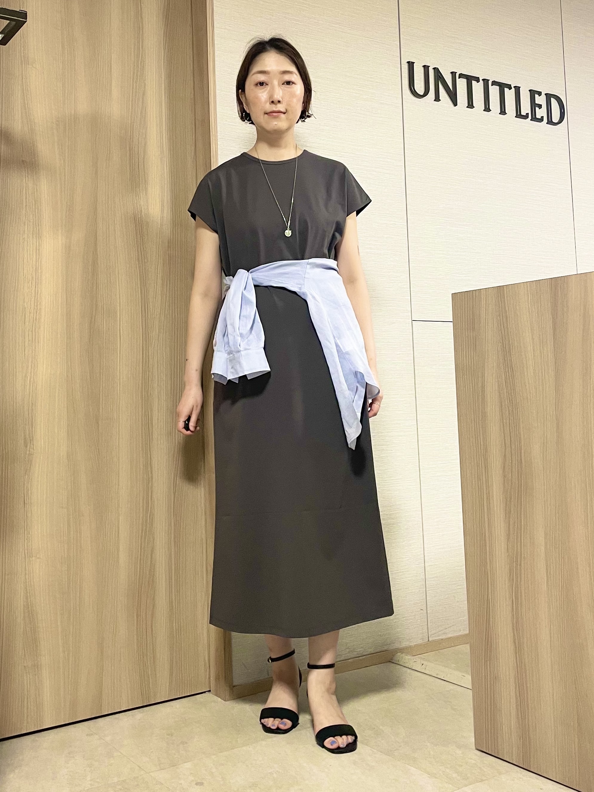 aliceさんの「UNTITLED｜【接触冷感】ドライタッチシャツ」を使ったコーディネート