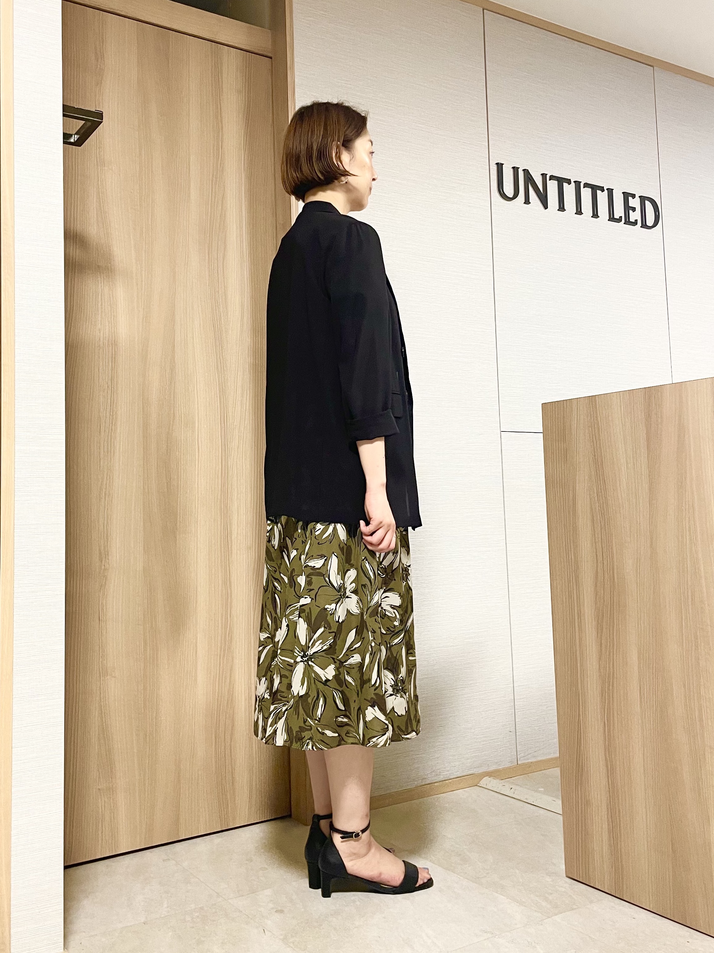 aliceさんの「UNTITLED｜【セットアップ可/UVカット/前後2WAY】リラクシーフレンチスリーブブラウス」を使ったコーディネート