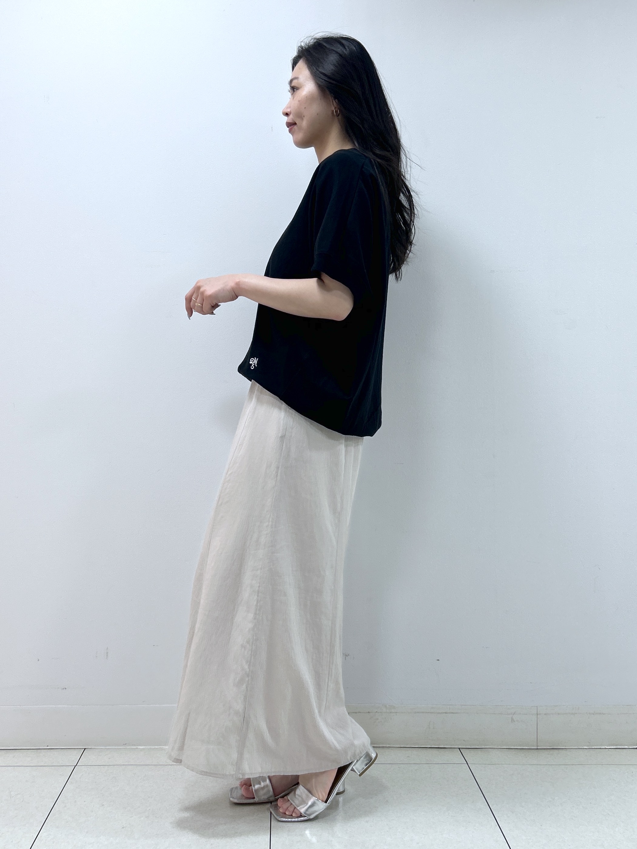 Kaiさんの「Dessin｜【洗える】ミニ裏毛ドルマンスリーブプルオーバー」を使ったコーディネート