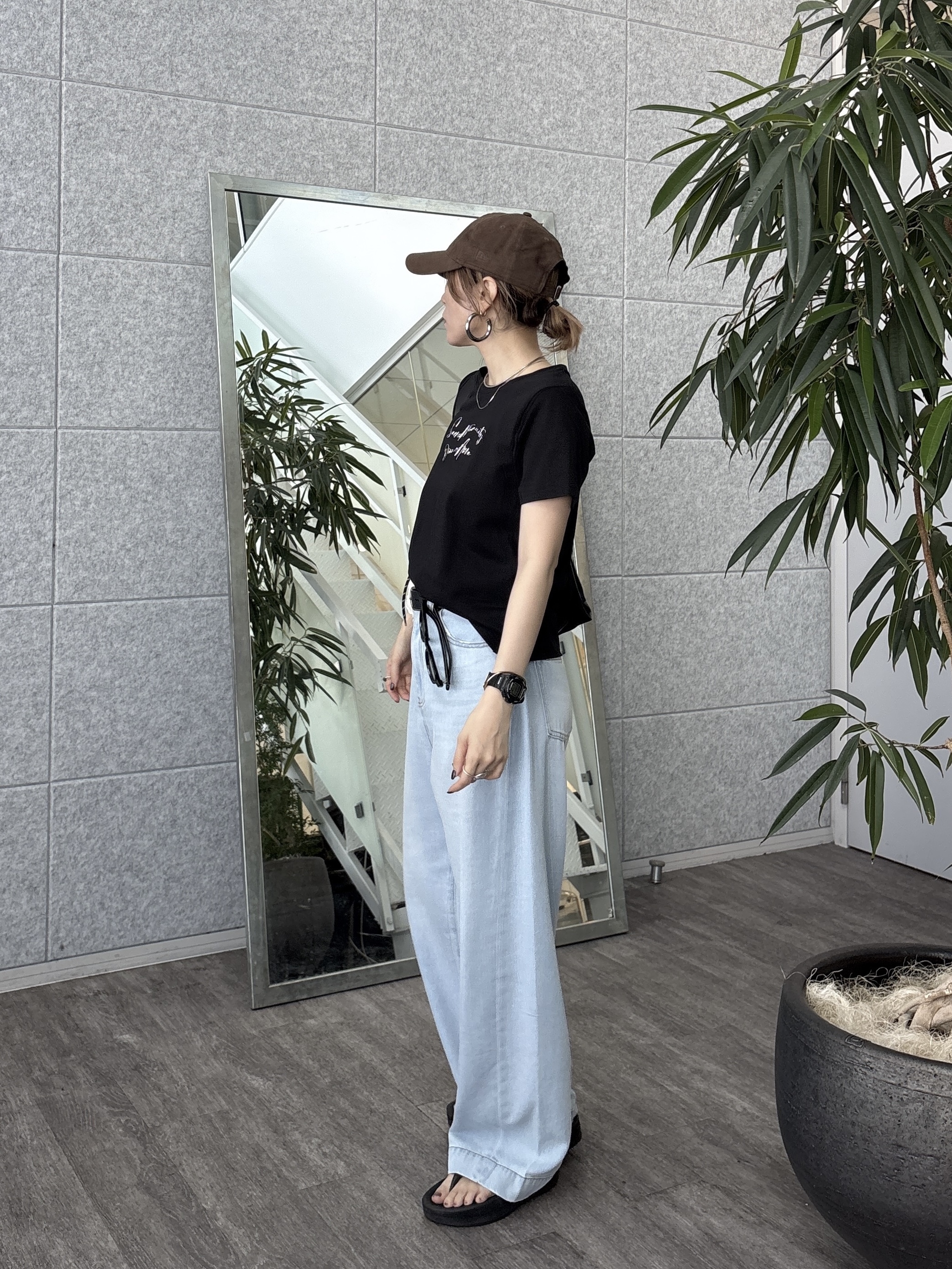 kotakiさんの「INDIVI｜3DプリントロゴTシャツ【再入荷】」を使ったコーディネート