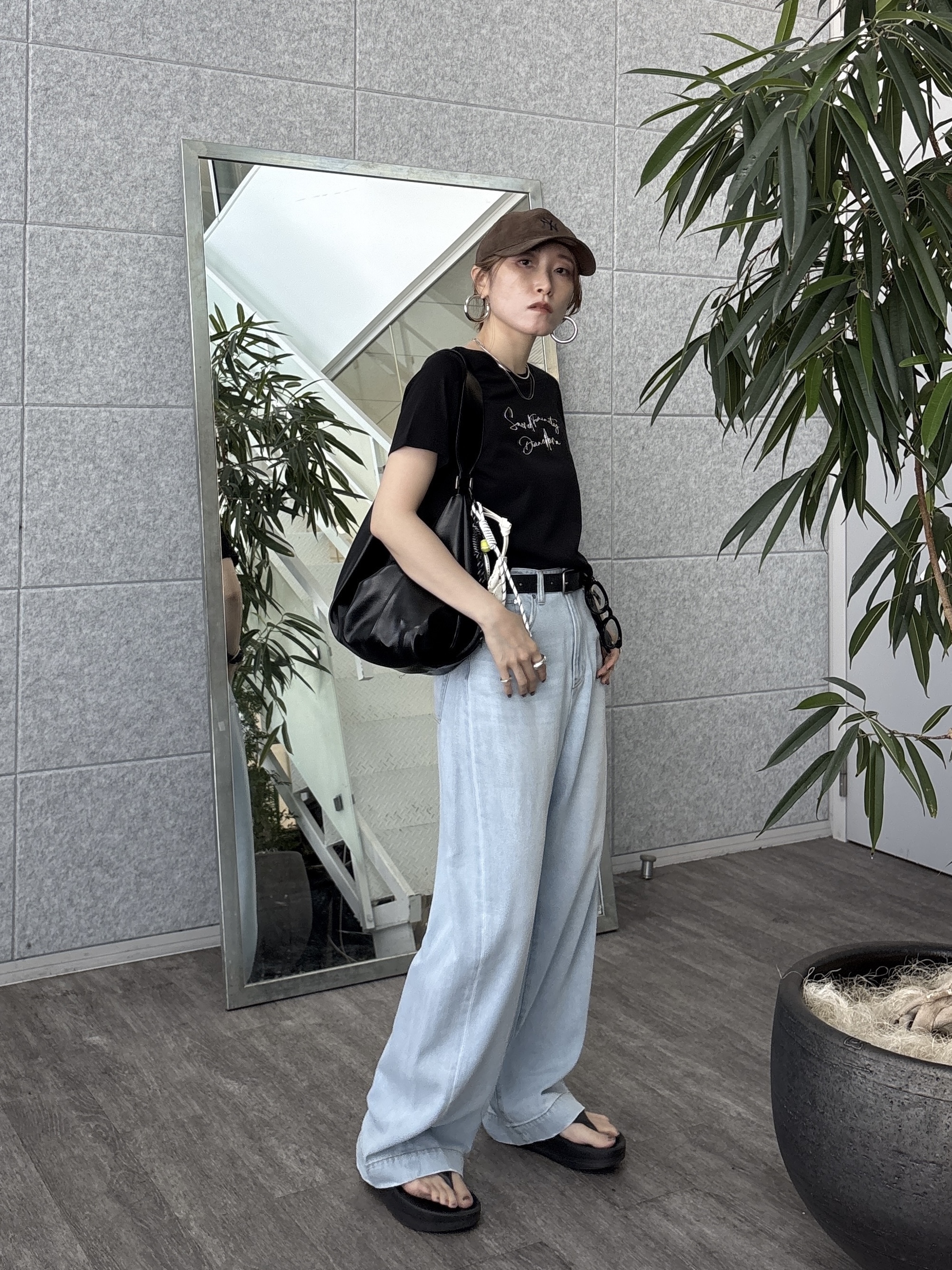kotakiさんの「INDIVI｜3DプリントロゴTシャツ【再入荷】」を使ったコーディネート