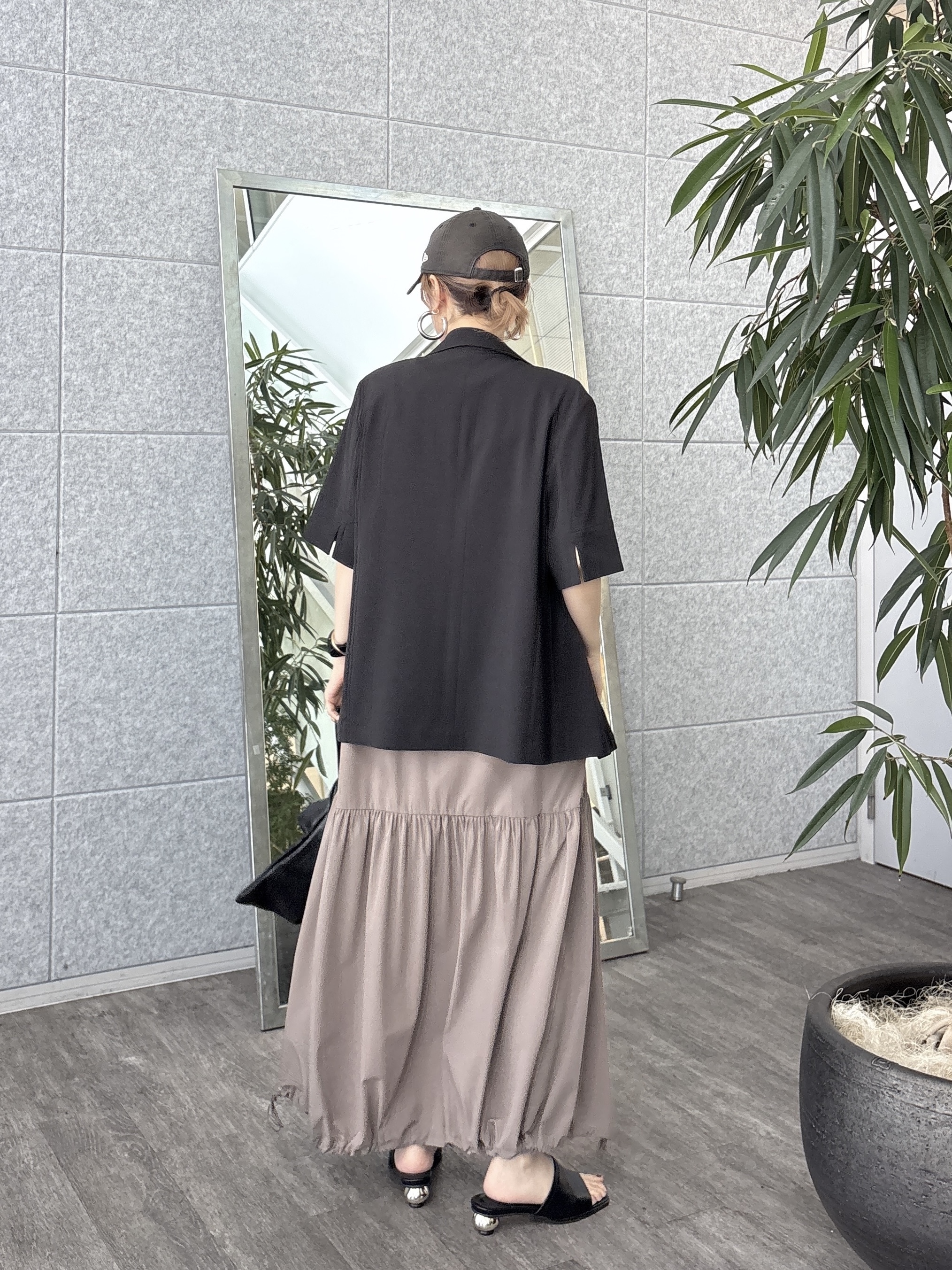 kotakiさんの「INDIVI｜Comfy SET UP｜ハーフスリーブジャケット【セットアップ対応／通勤／接触冷感／UVカット】」を使ったコーディネート