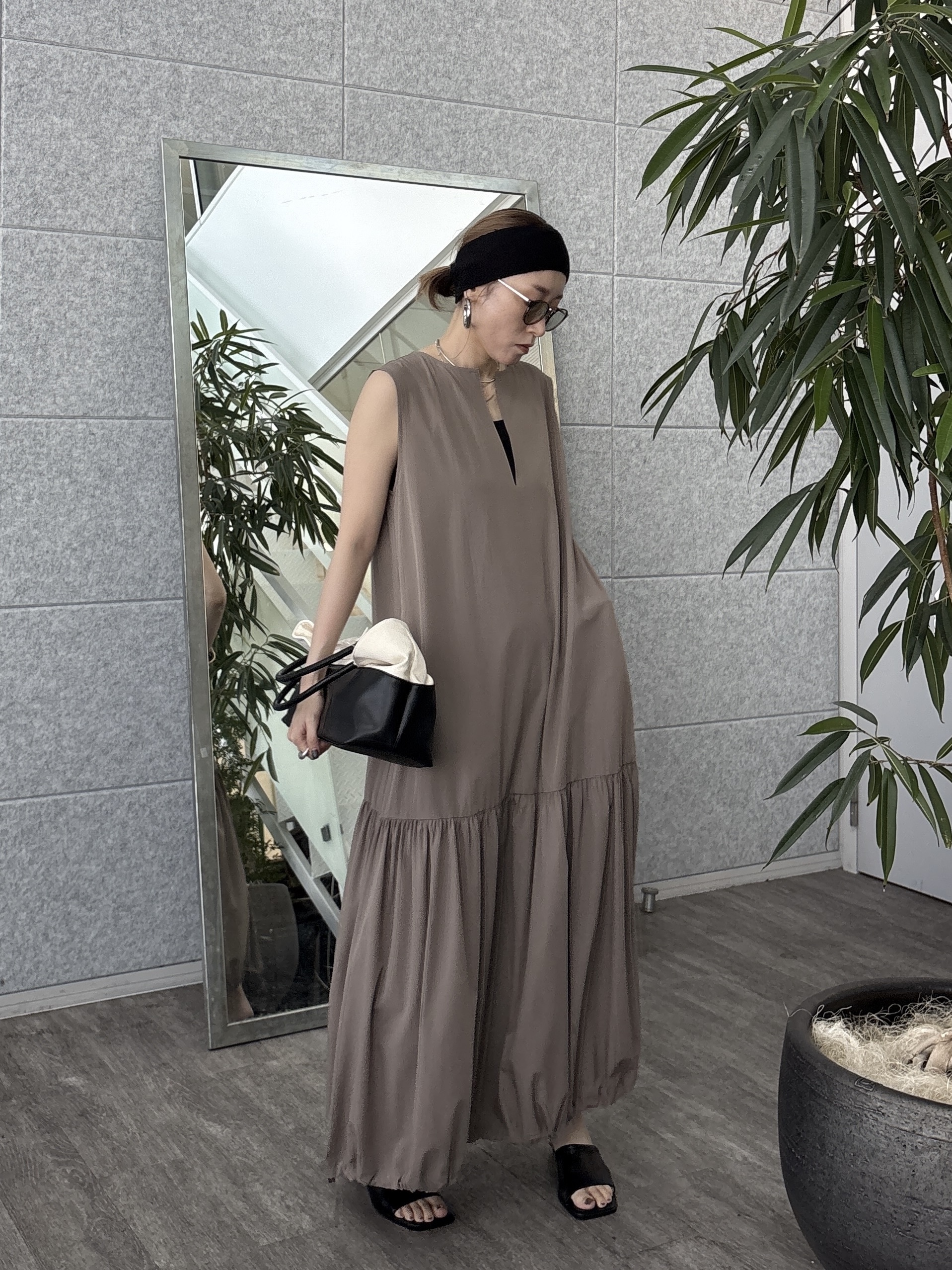 kotakiさんの「INDIVI｜Comfy SET UP｜ハーフスリーブジャケット【セットアップ対応／通勤／接触冷感／UVカット】」を使ったコーディネート
