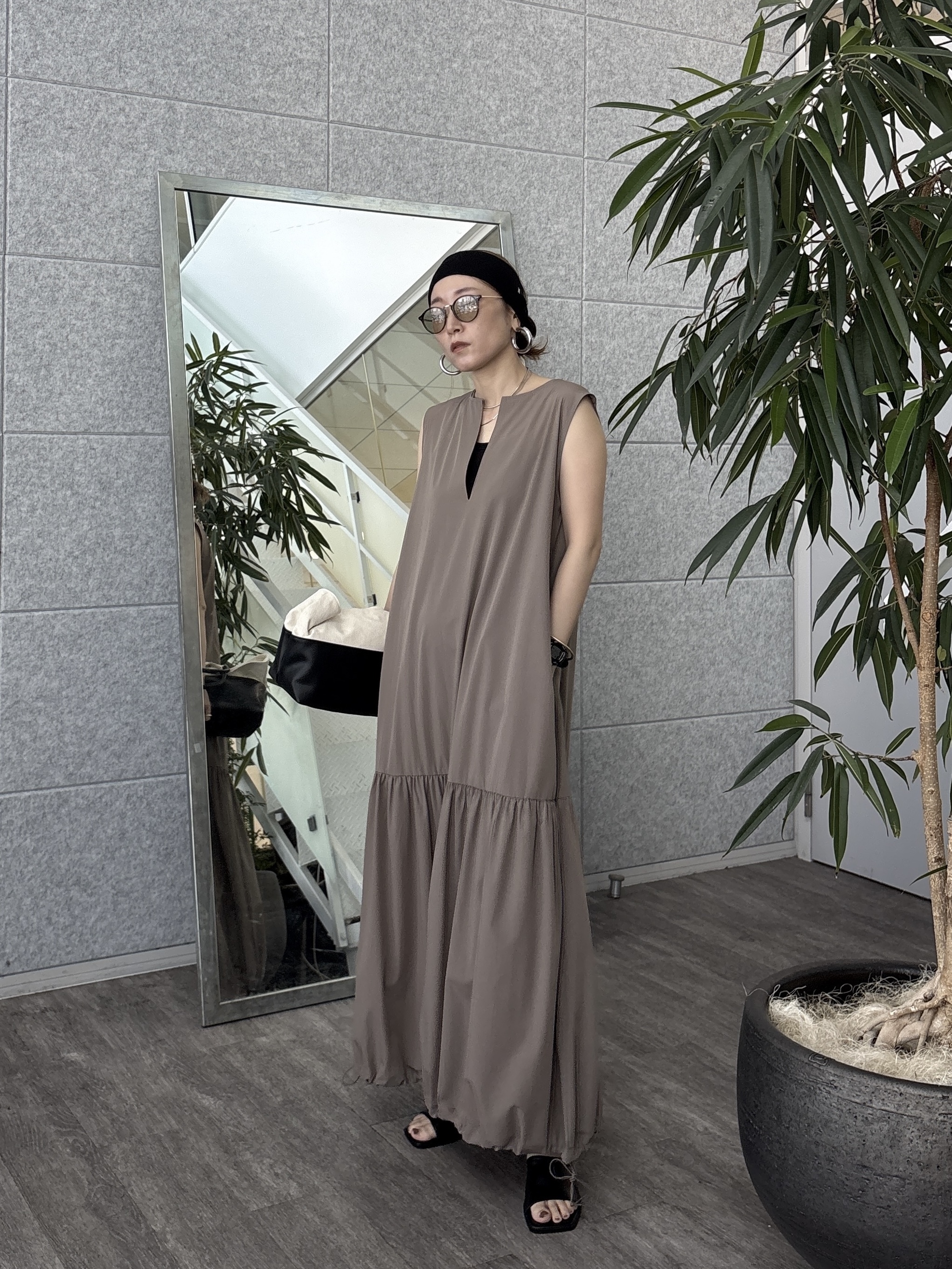 kotakiさんの「INDIVI｜2WAYスキッパーワンピース【再入荷／接触冷感】」を使ったコーディネート