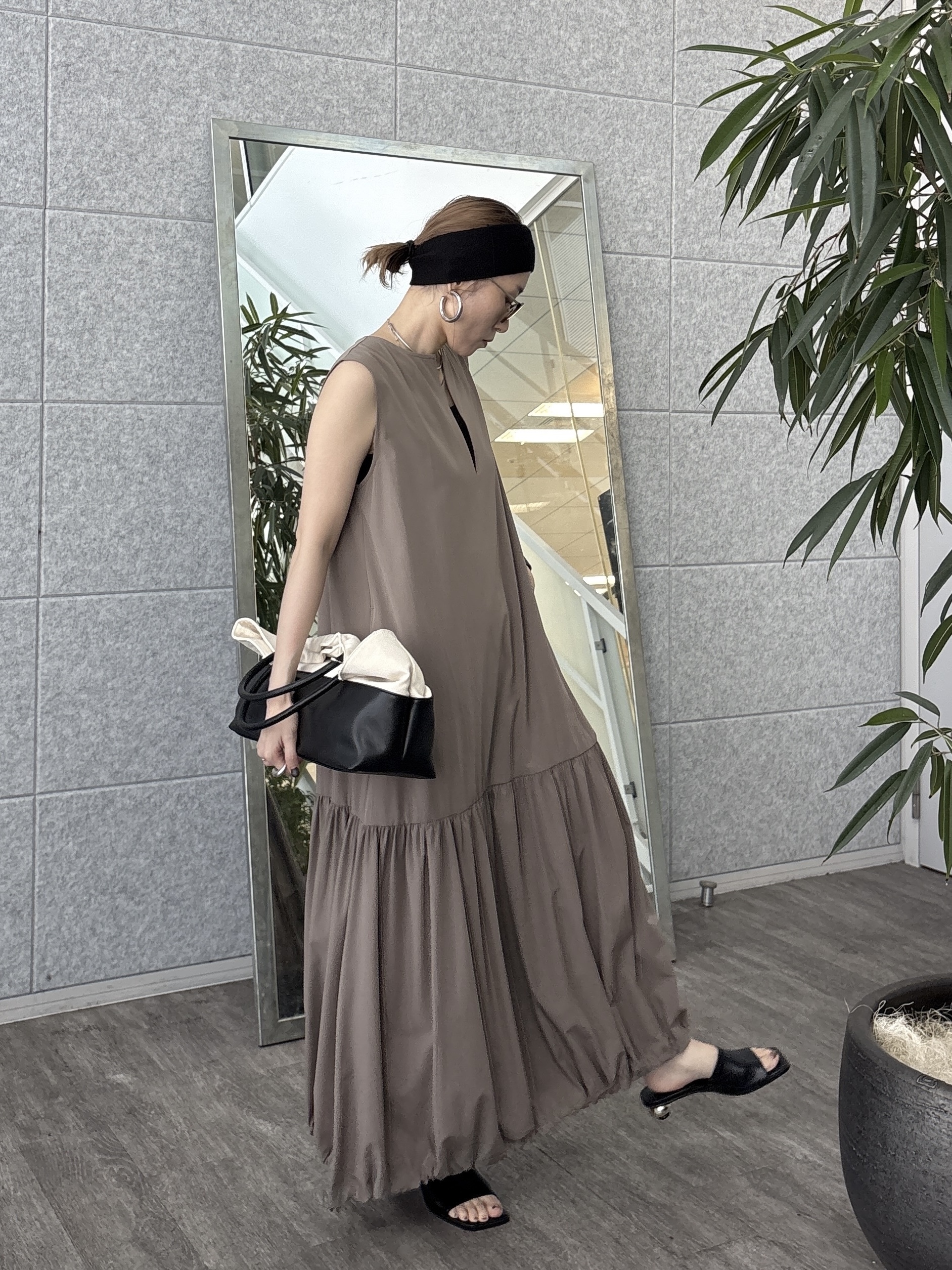 kotakiさんの「INDIVI｜2WAYスキッパーワンピース【再入荷／接触冷感】」を使ったコーディネート